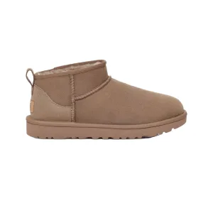 UGG Classic Ultra Mini Boot 'Caribou' Women's (2025) Vacation Shoes