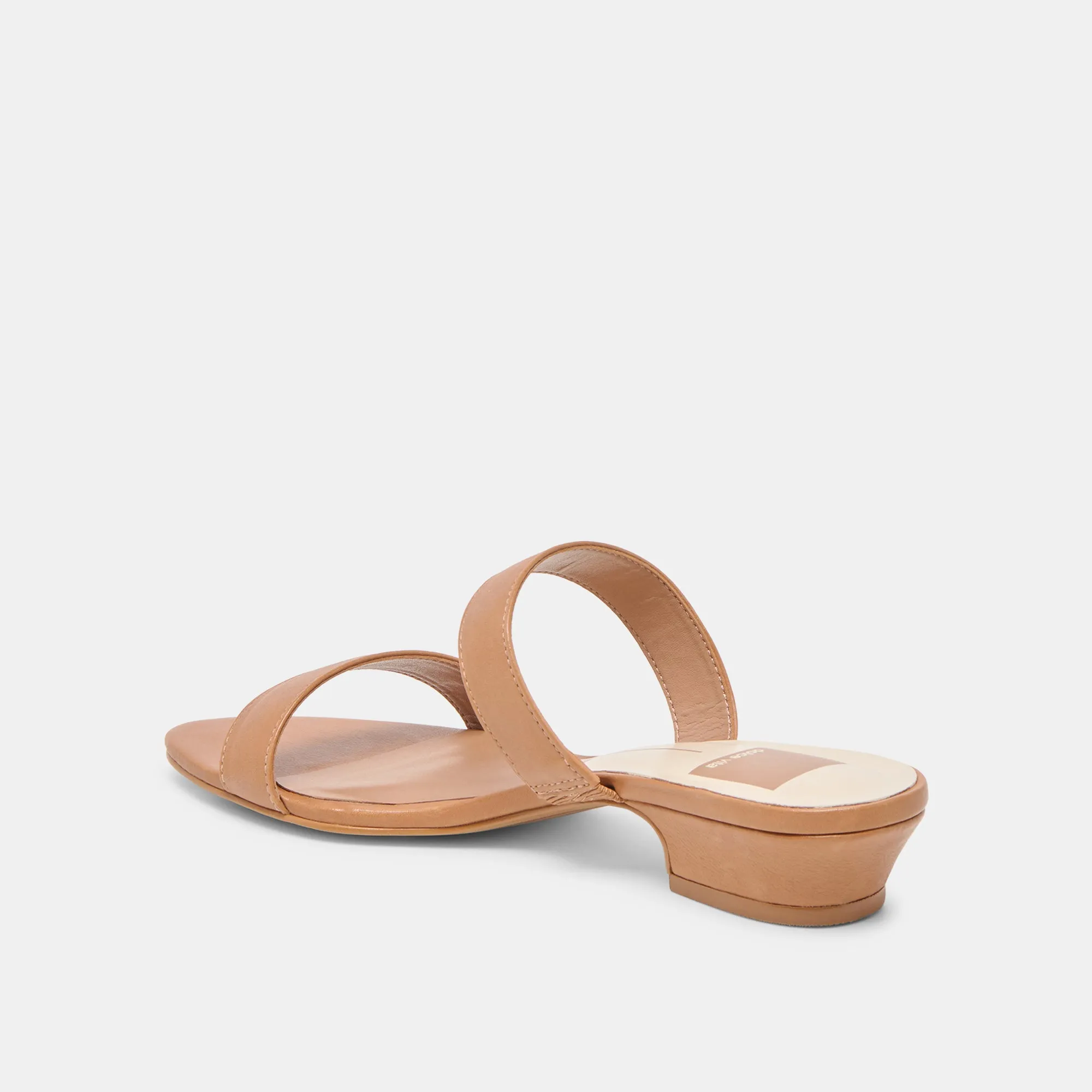 KAMILE SANDALS SADDLE LEATHER Slip On Style Durable Sole
