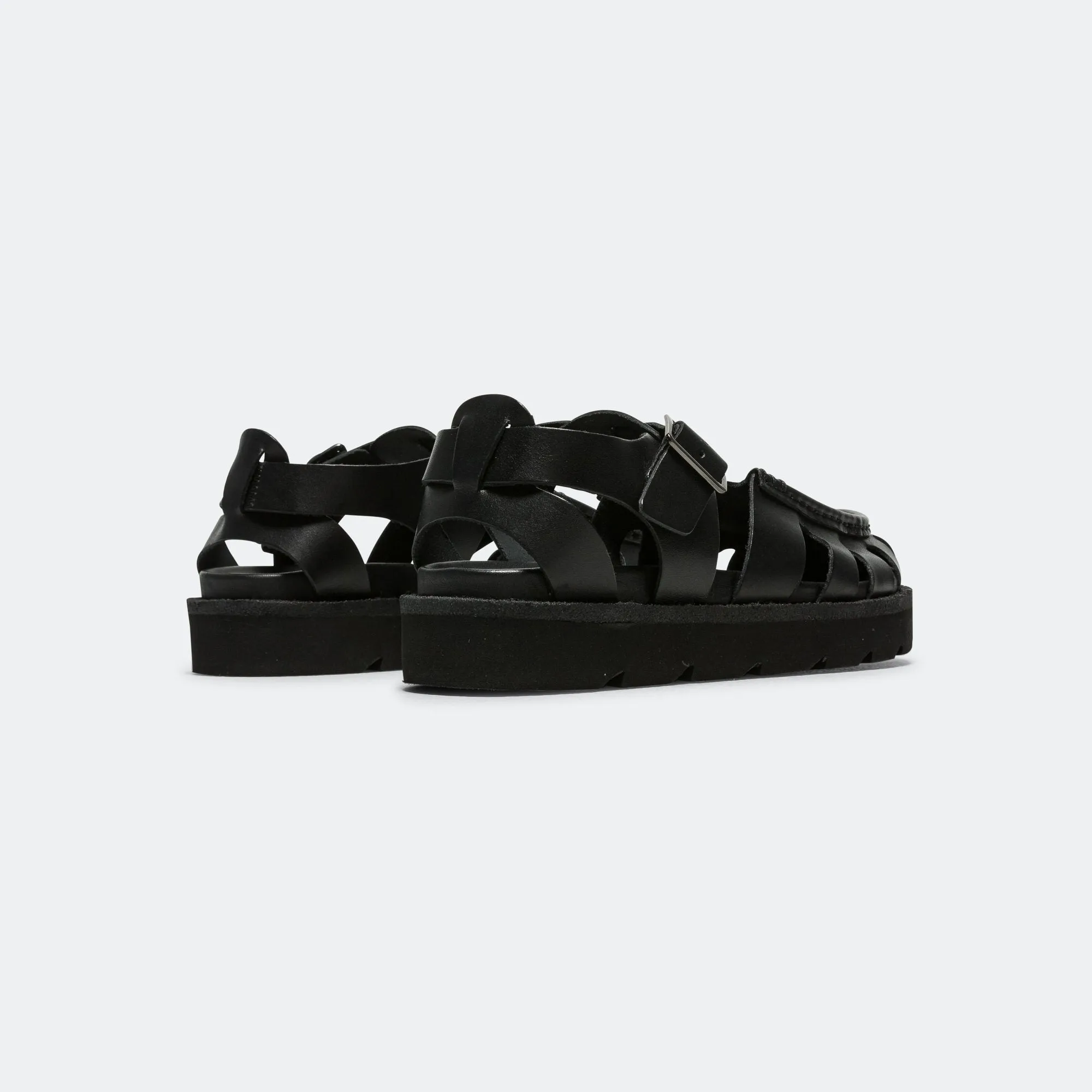 Reinforced toe cap Good Fit Meare Buckle - Black
