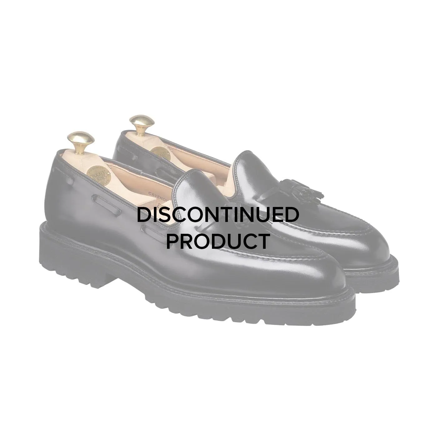 Cavendish Black Cavalry Calf Calm Walk Foot Smooth