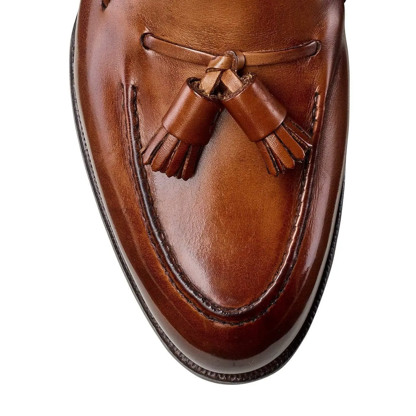 Flat Ventilated Fit Cavendish Tan Antique Calf