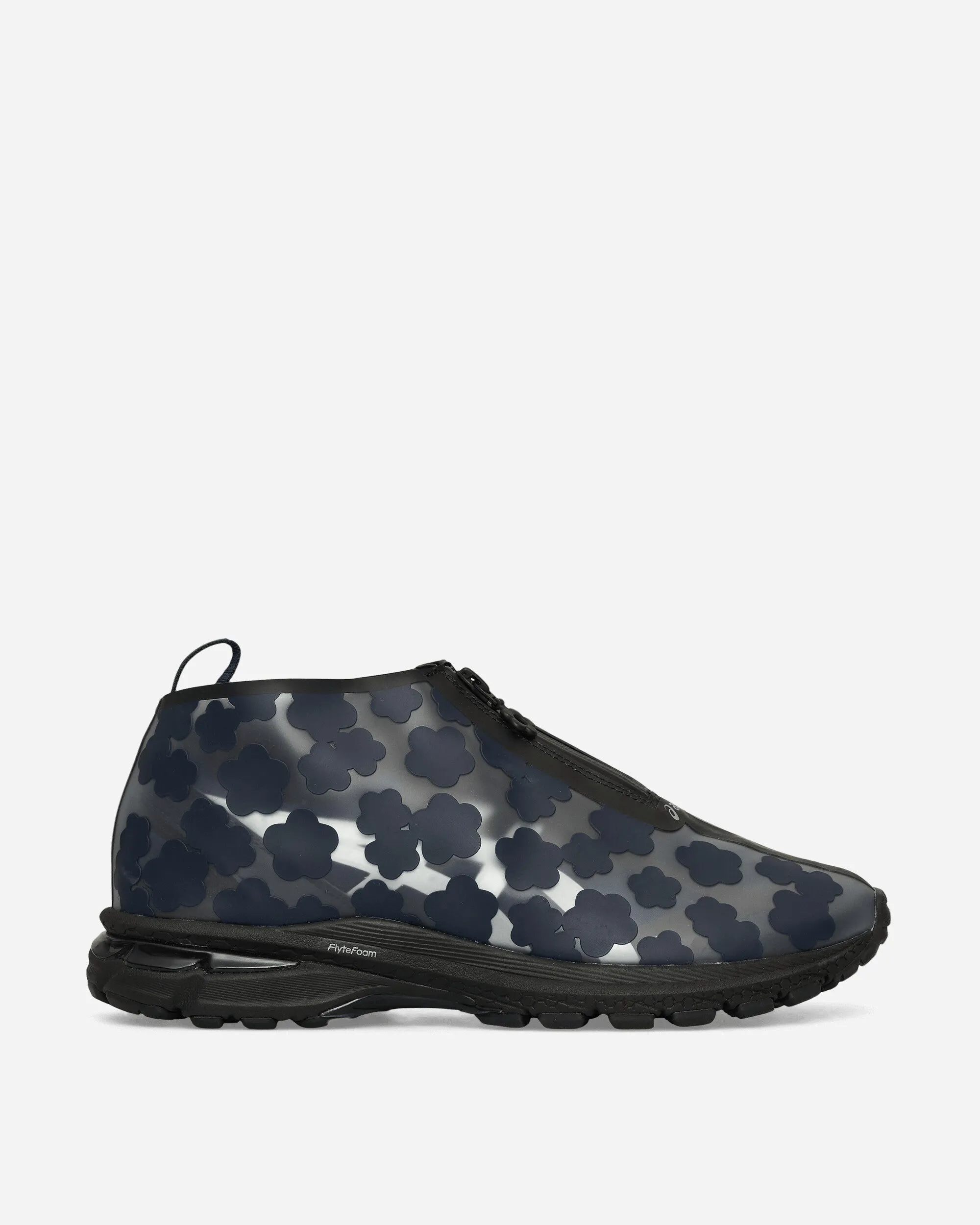Cecilie Bahnsen GEL-Terrain MT Sneakers Midnight / Pure Silver Zip Closure EcoFriendly