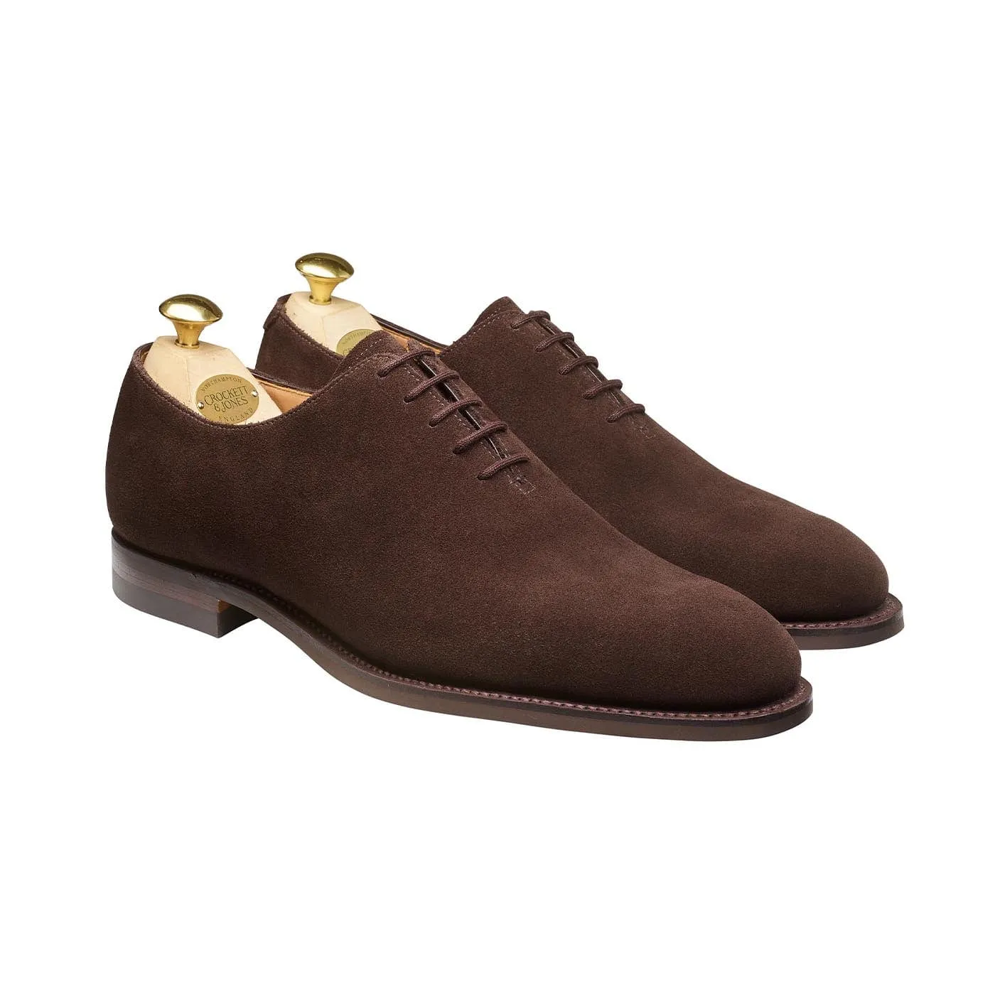Smooth Soles Corporate Formal Oxfords Goodwood Dark Oak Suede