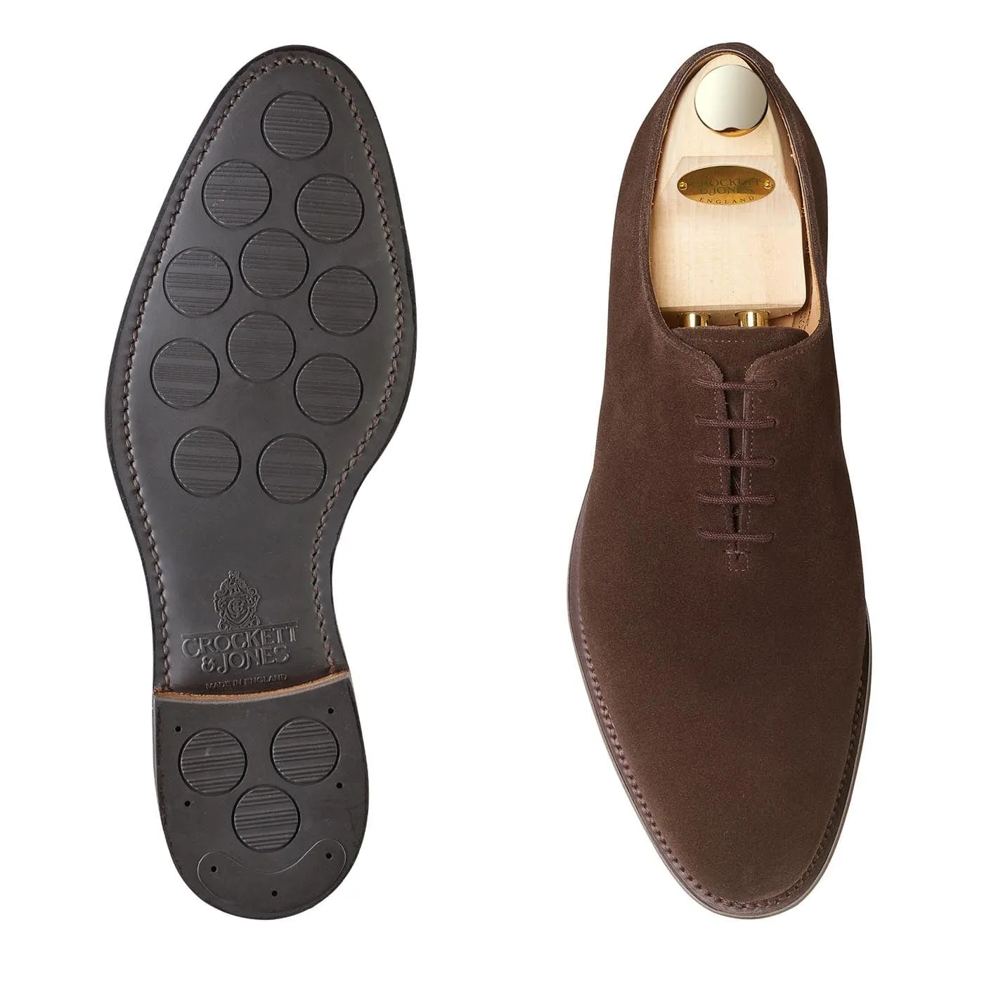 Goodwood Dark Oak Suede Comfortable to walk Easy Slip On