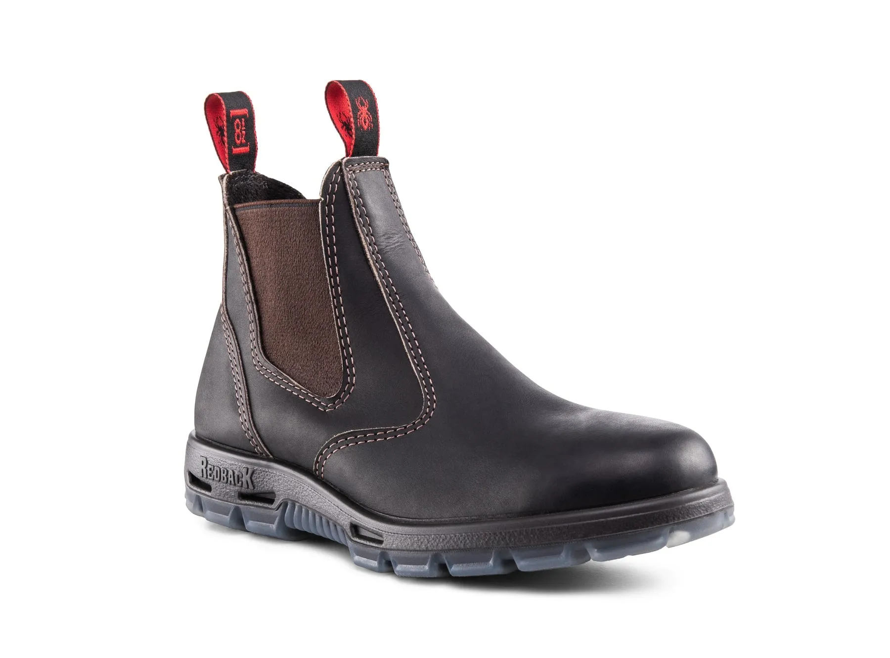 RedBack Bobcat Claret Casual Boots - UBOK Classic Design Puddle Safe
