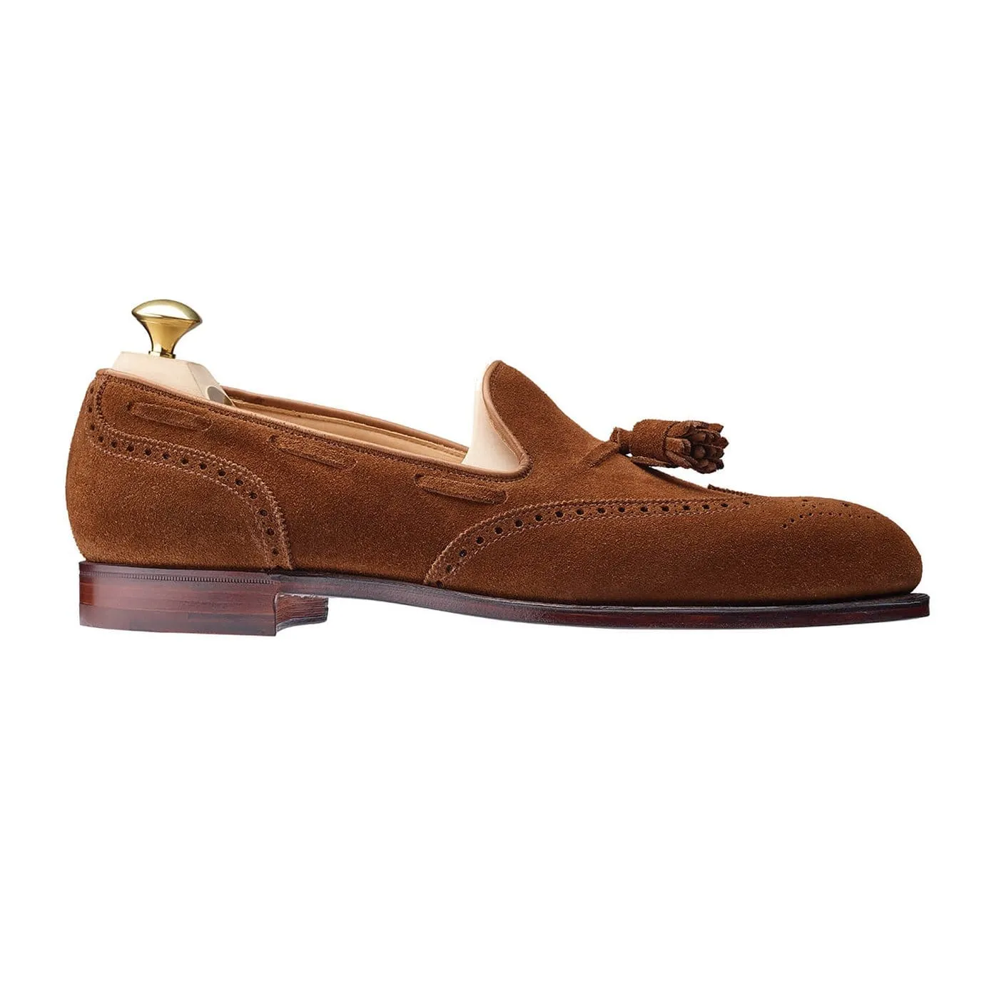 Sole Safe Happy Walk Lichfield Tobacco Calf Suede