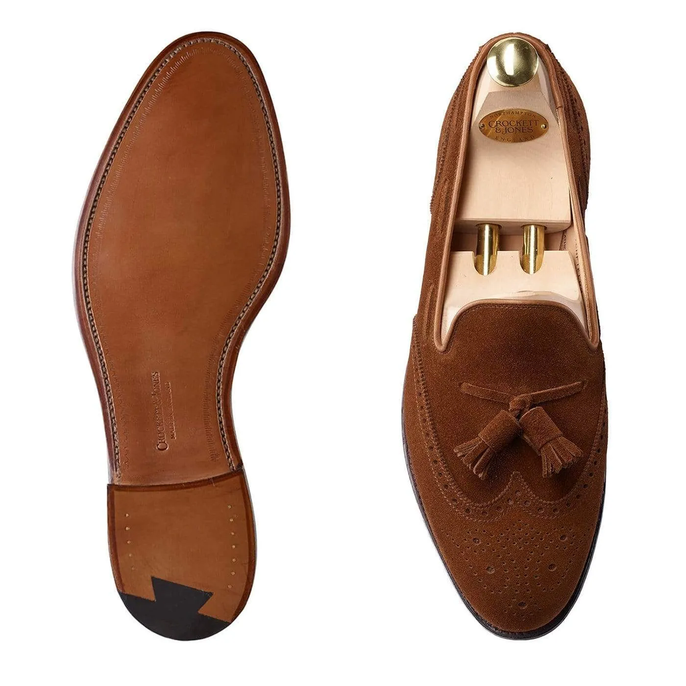 Smart Walk Lichfield Tobacco Calf Suede