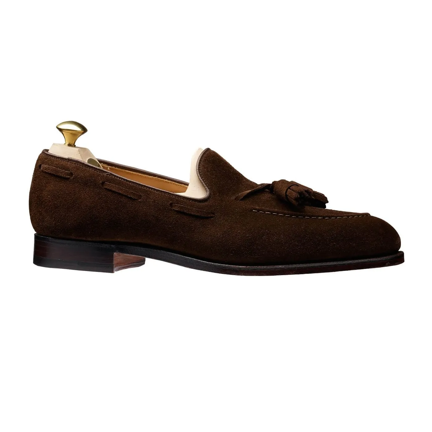 Relaxed Walking Footwear Cavendish Dark Brown Calf Suede