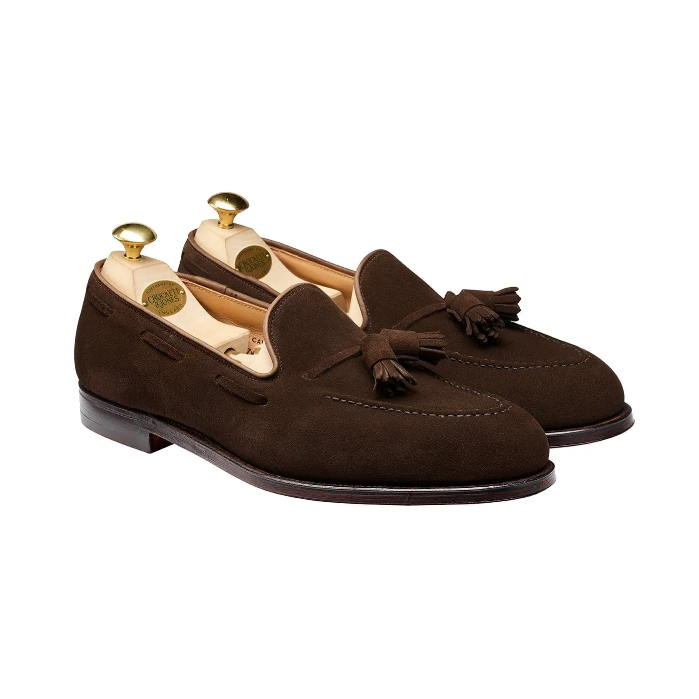 Cavendish Dark Brown Calf Suede Easy Cushioning
