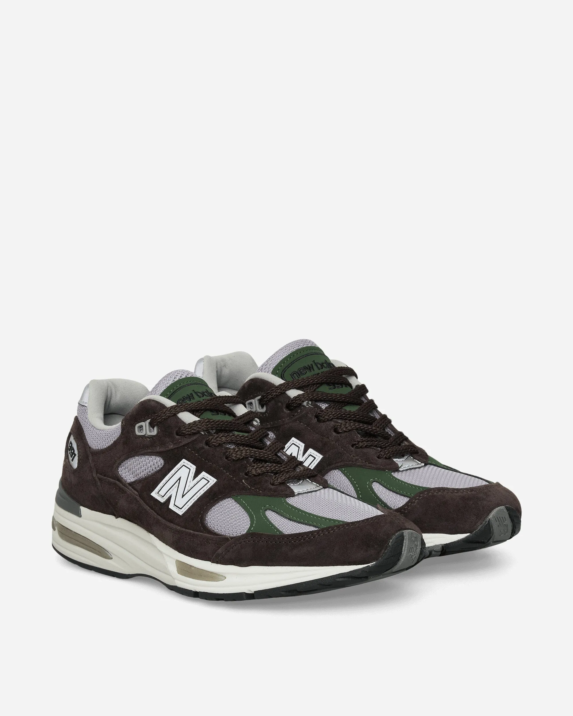 MADE in UK 991v2 Sneakers Licorice / Lavender Grey / Douglas Fir Easy Comfort Outdoor Step