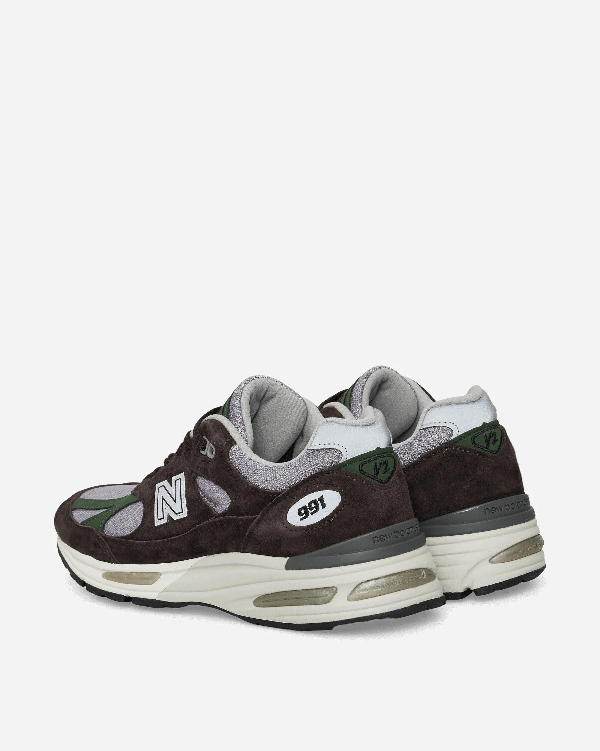 Freedom Steps MADE in UK 991v2 Sneakers Licorice / Lavender Grey / Douglas Fir