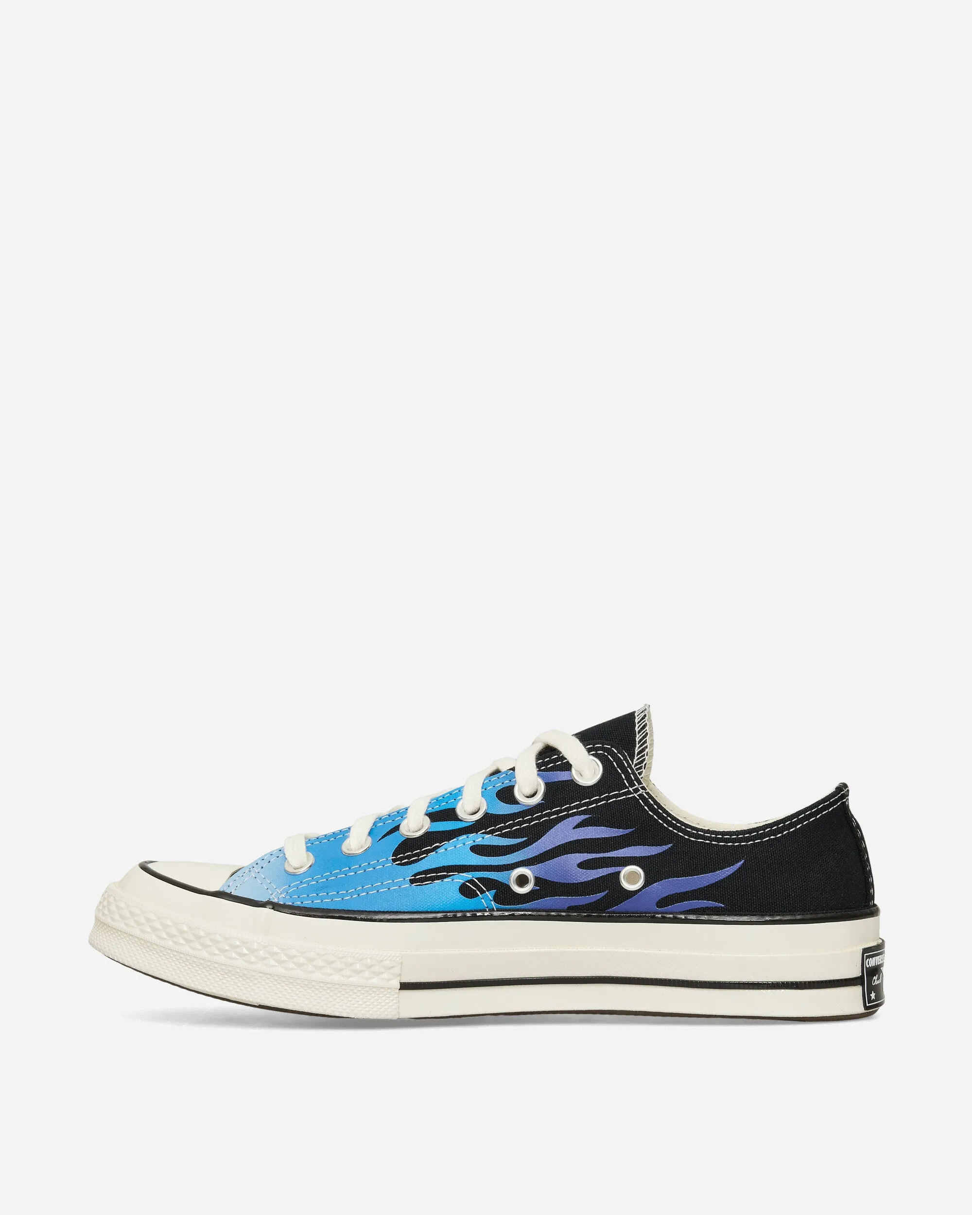 Blossom Lane PU Sole Chuck 70 Low Fire Sneakers Black / Blue It / Cobalt