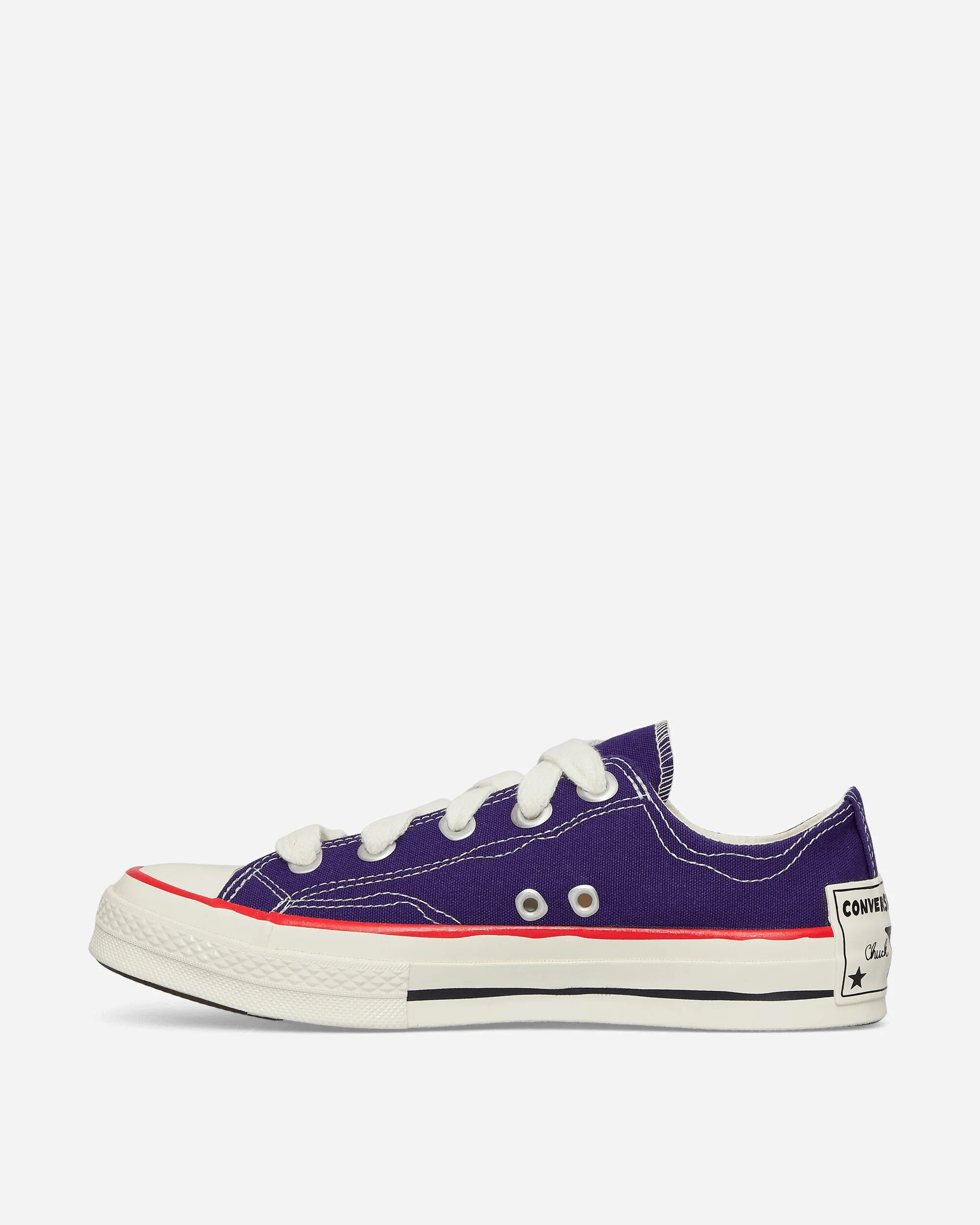 Chuck 70 Low Sketch Sneakers Court Purple Slip Off Superior Cushioning