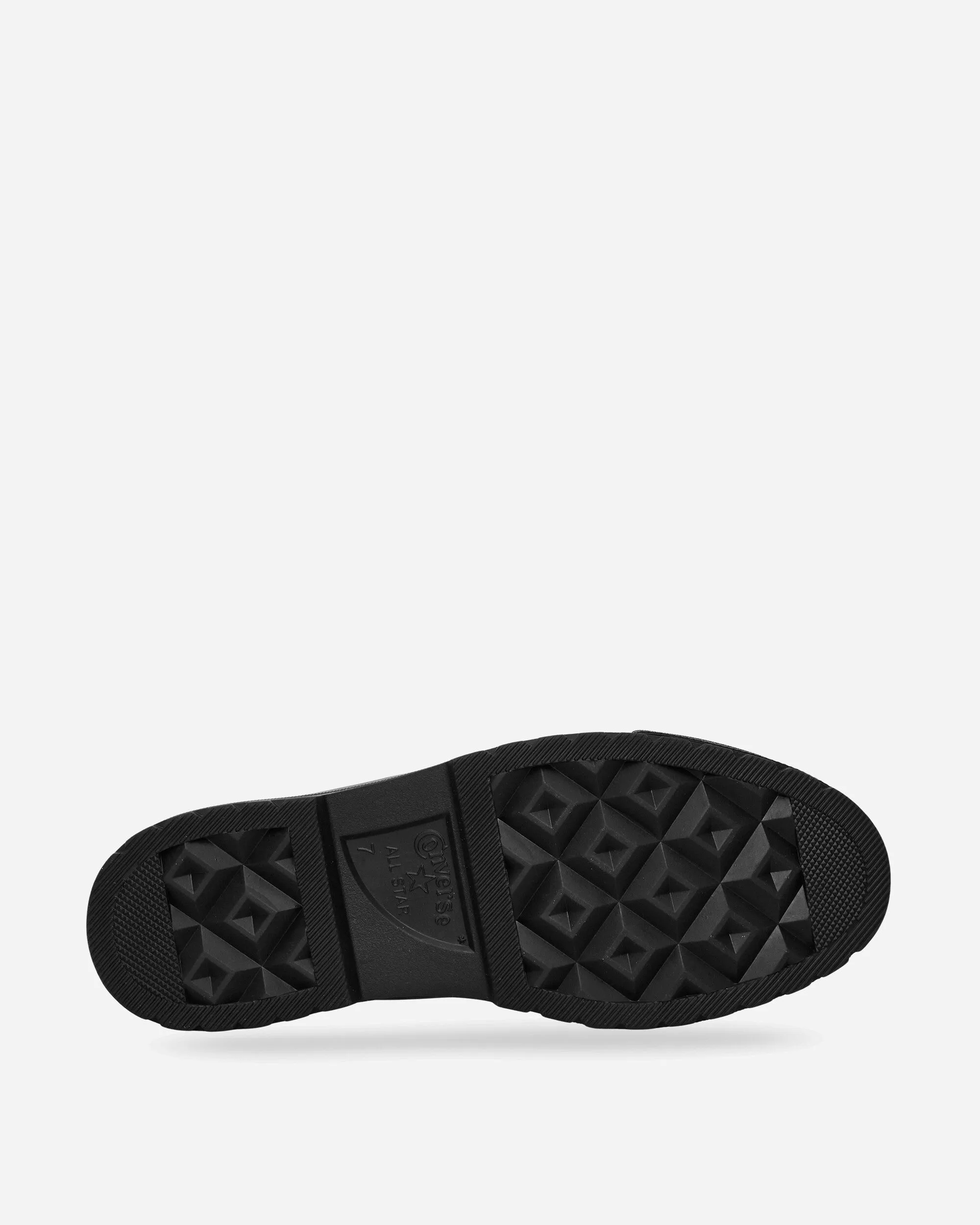 Mesh   lined clean design Chuck 70 National Leather Sneakers Black