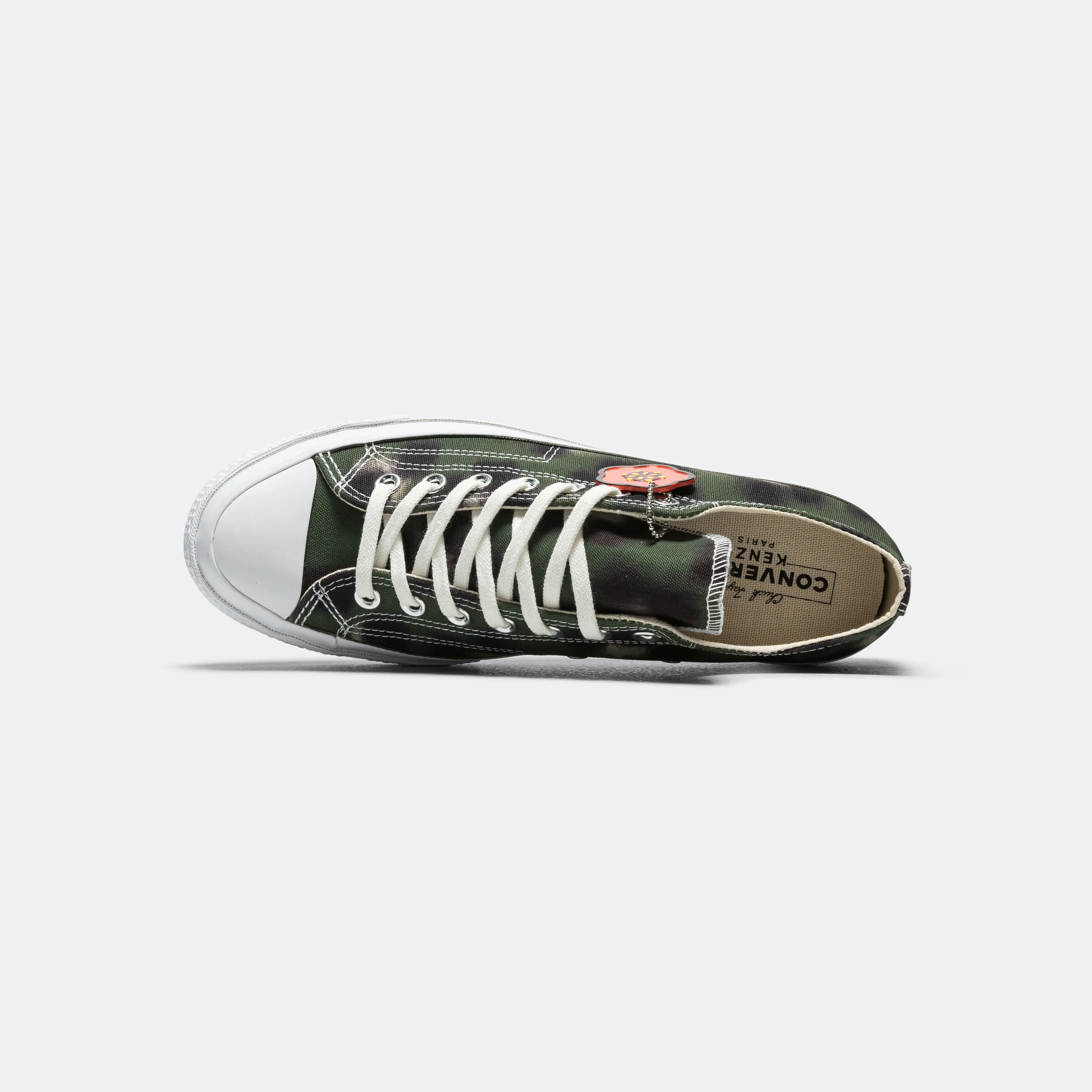 Foam Cushioning All-around traction Chuck 70 Ox x Kenzo - Cypress/Black