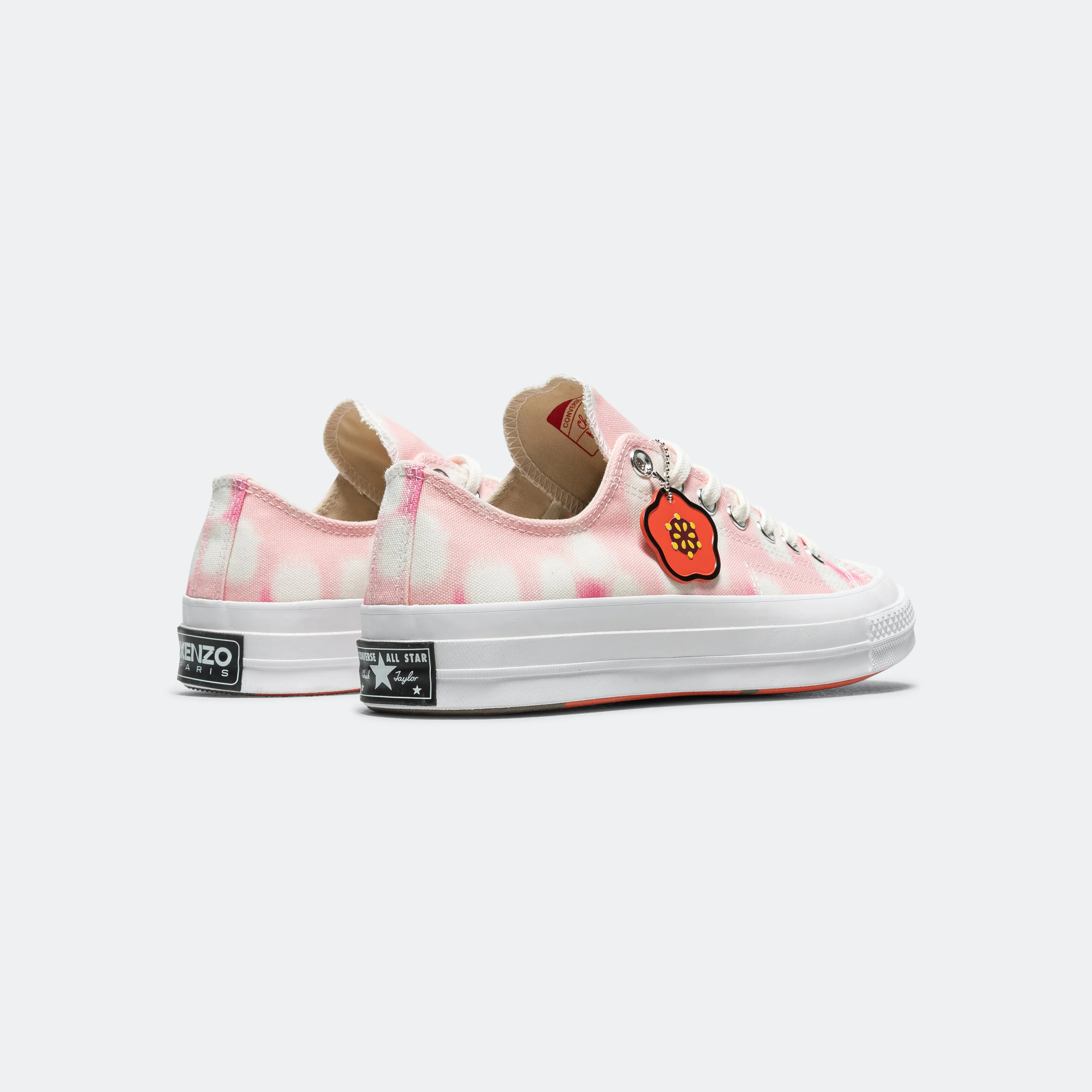 Chuck 70 Ox x Kenzo - Pink Cosmos/Strawberry Cream Wireless Lacing Tech