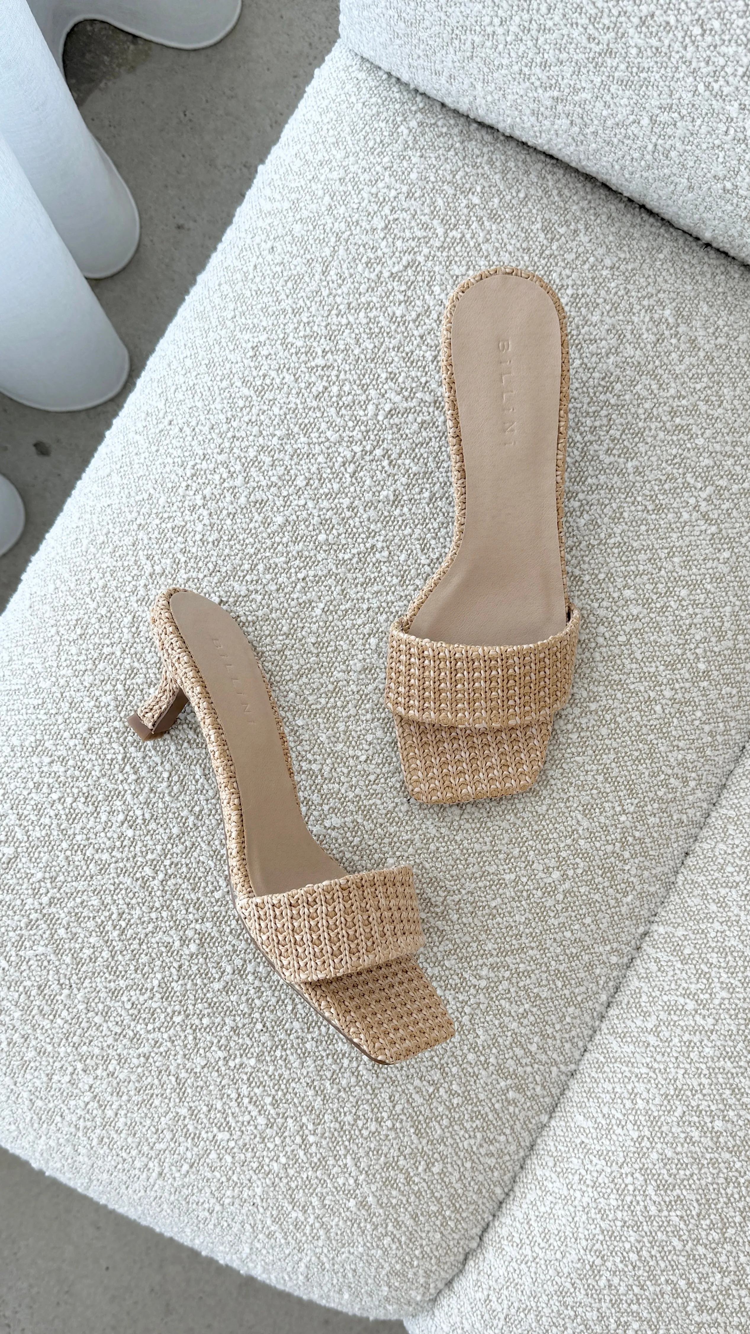 Shopping Glam Footwear Essential Olga Heel - Natural Raffia