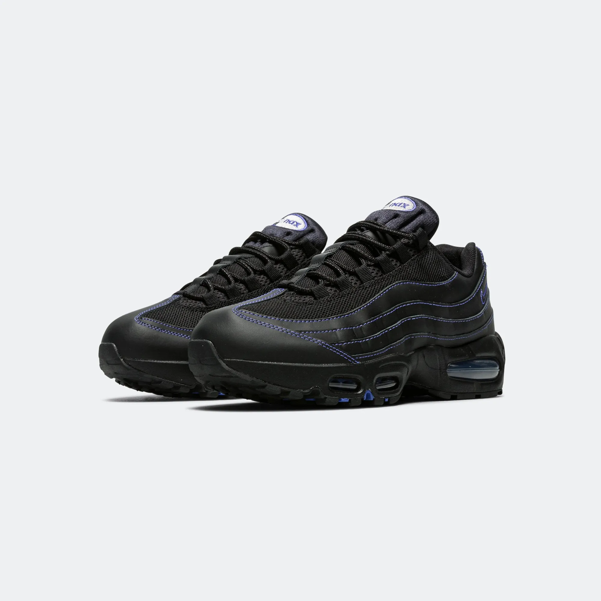 Custom Feel Air Max 95 OG - Black/Persian Violet-Wolf Grey