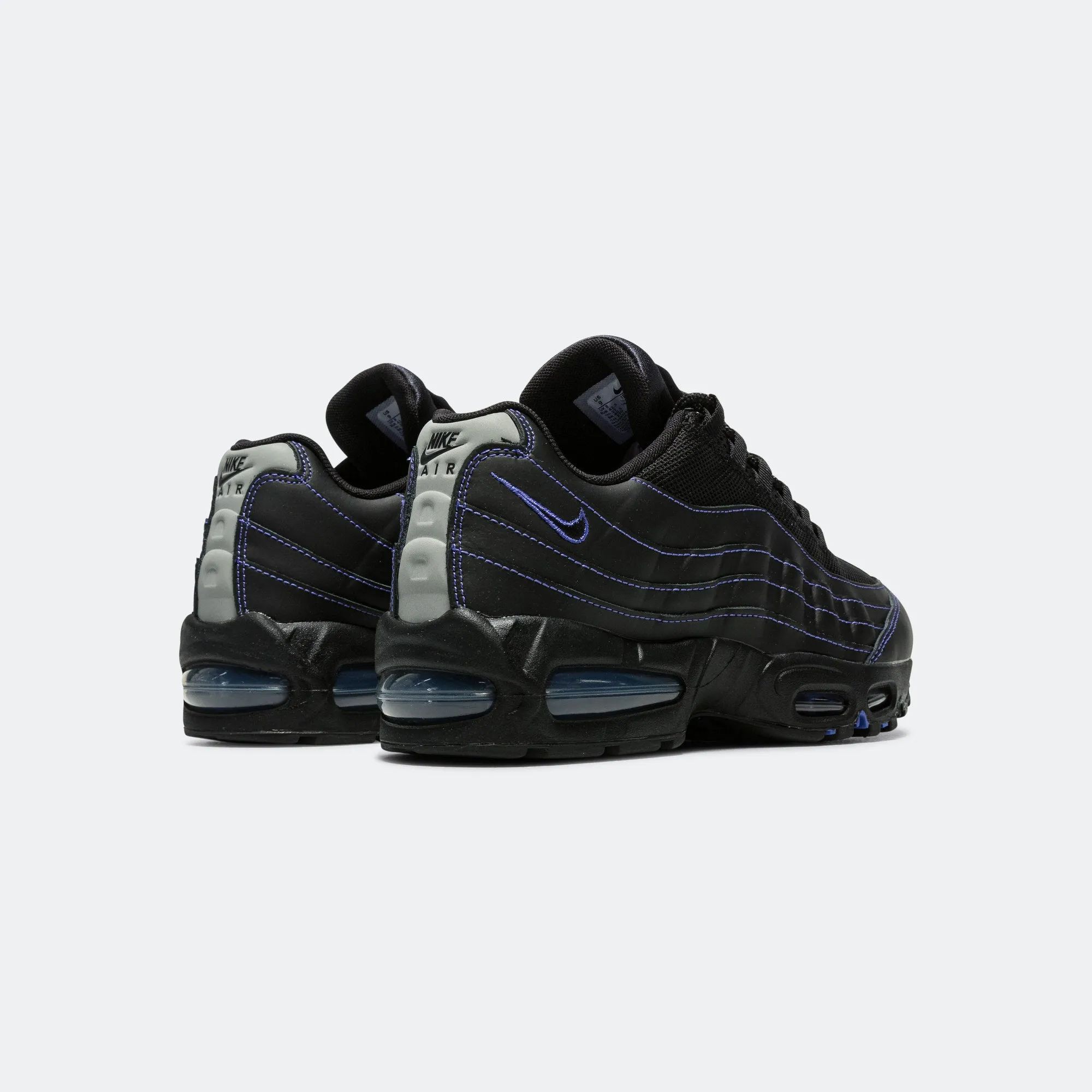 Air Max 95 OG - Black/Persian Violet-Wolf Grey Refined Build Core Runner