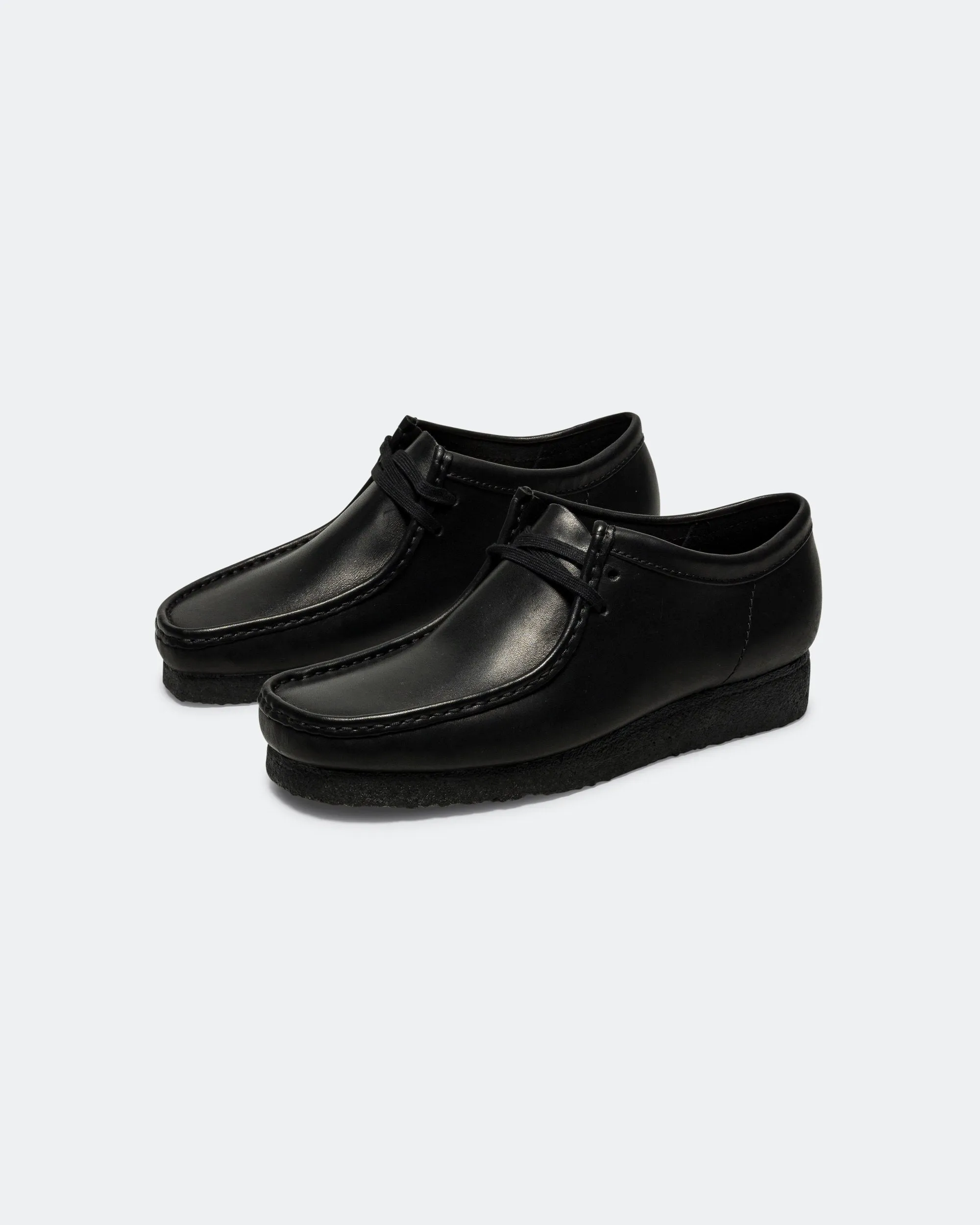 Outdoor Adventure Wallabee - Black Leather