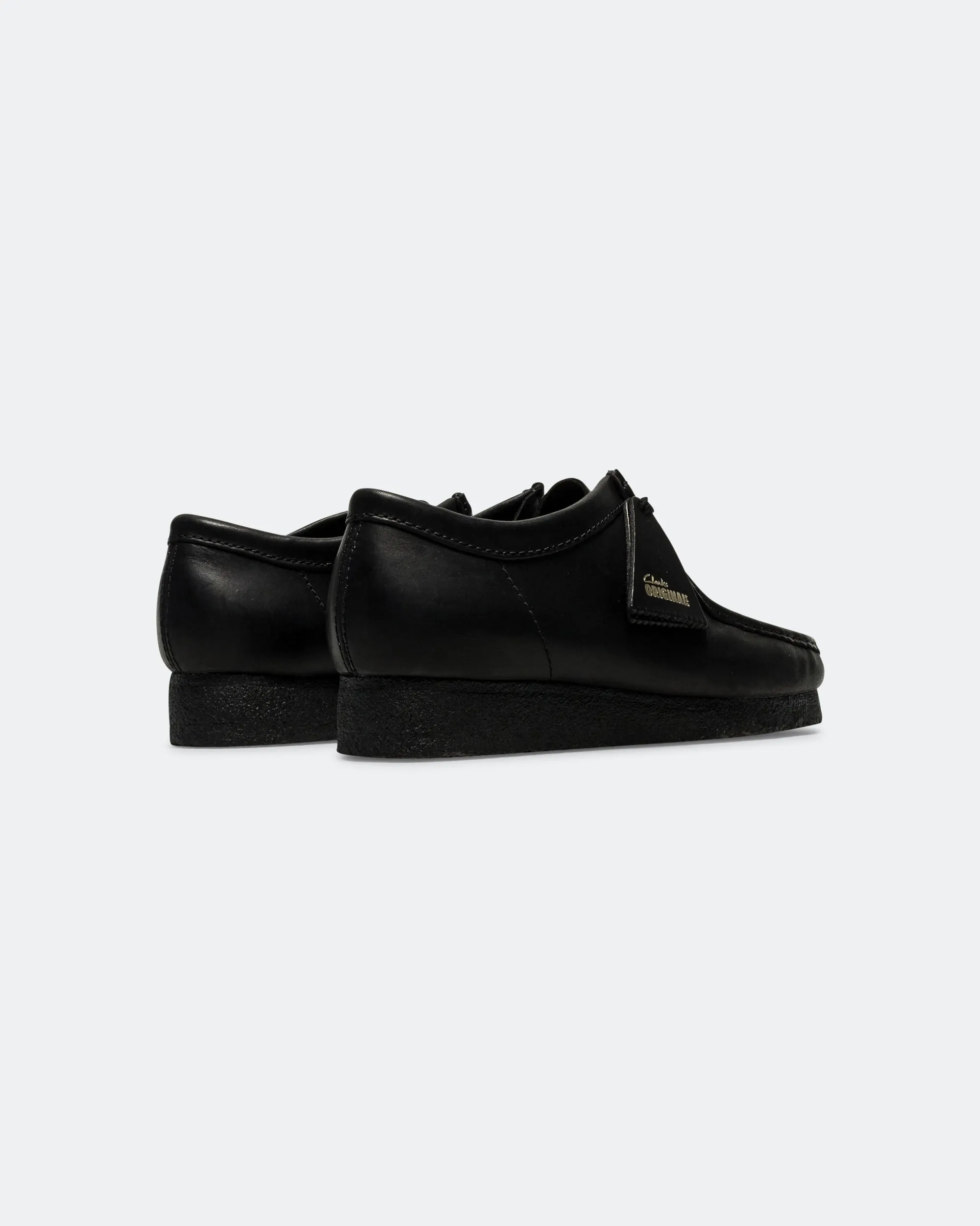 Ergo Sole Impact Resistant Toe Guard Wallabee - Black Leather