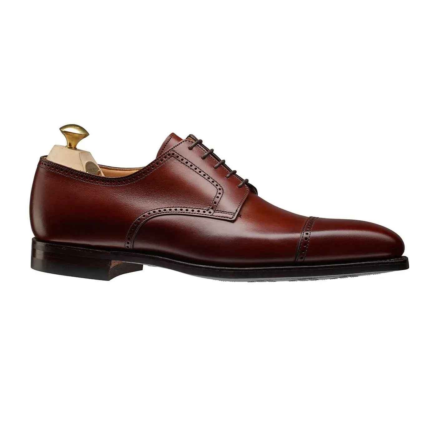 Urban Minimal Edge Travel Walk Salisbury Chestnut Antique Calf