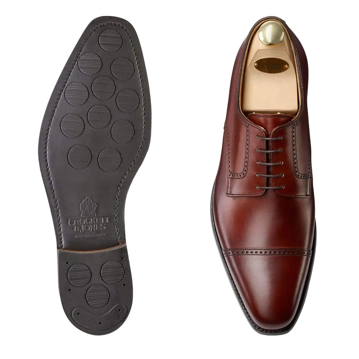 Salisbury Chestnut Antique Calf Smooth Texture