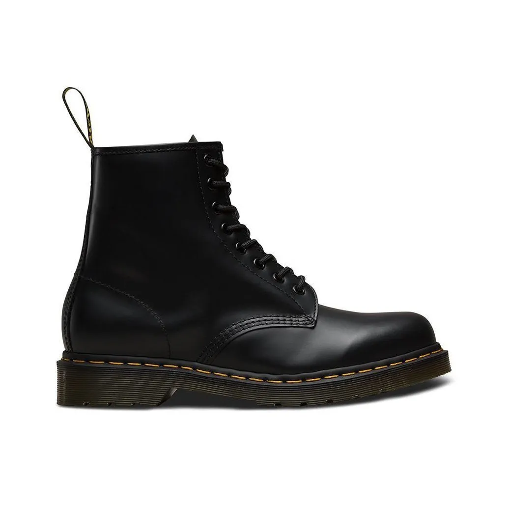 Anti Slip Lifestyle Fit Dr. Martens Men's 1460 Black Smooth