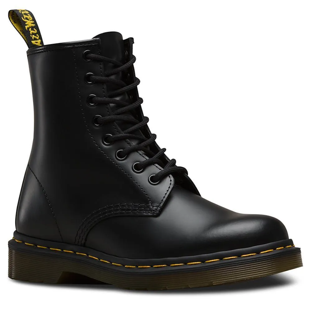 Stylish Comfort Open Walk Dr. Martens Men's 1460 Black Smooth