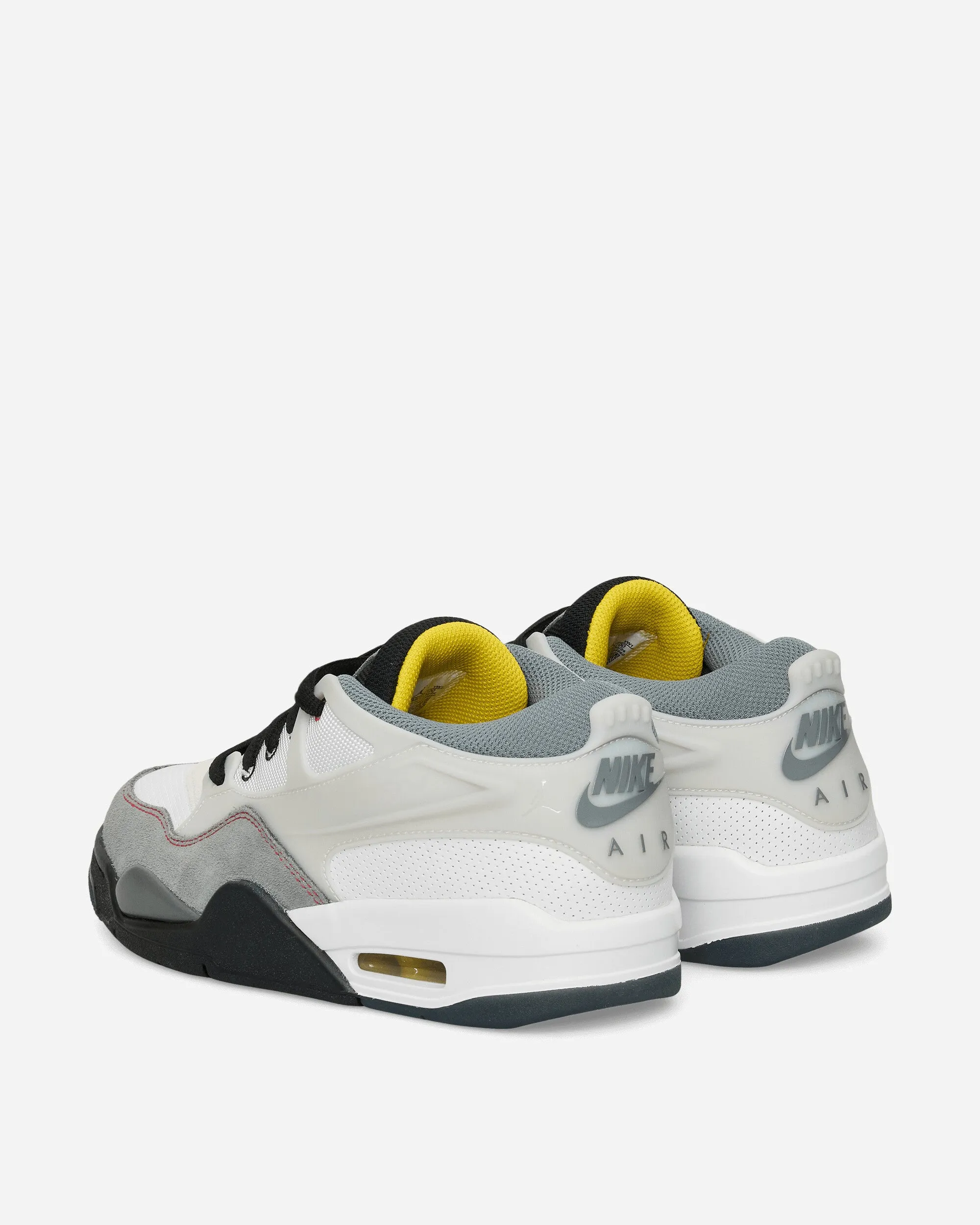 Air Jordan 4 RM Premium Sneakers White / Smoke Gray Metro Go