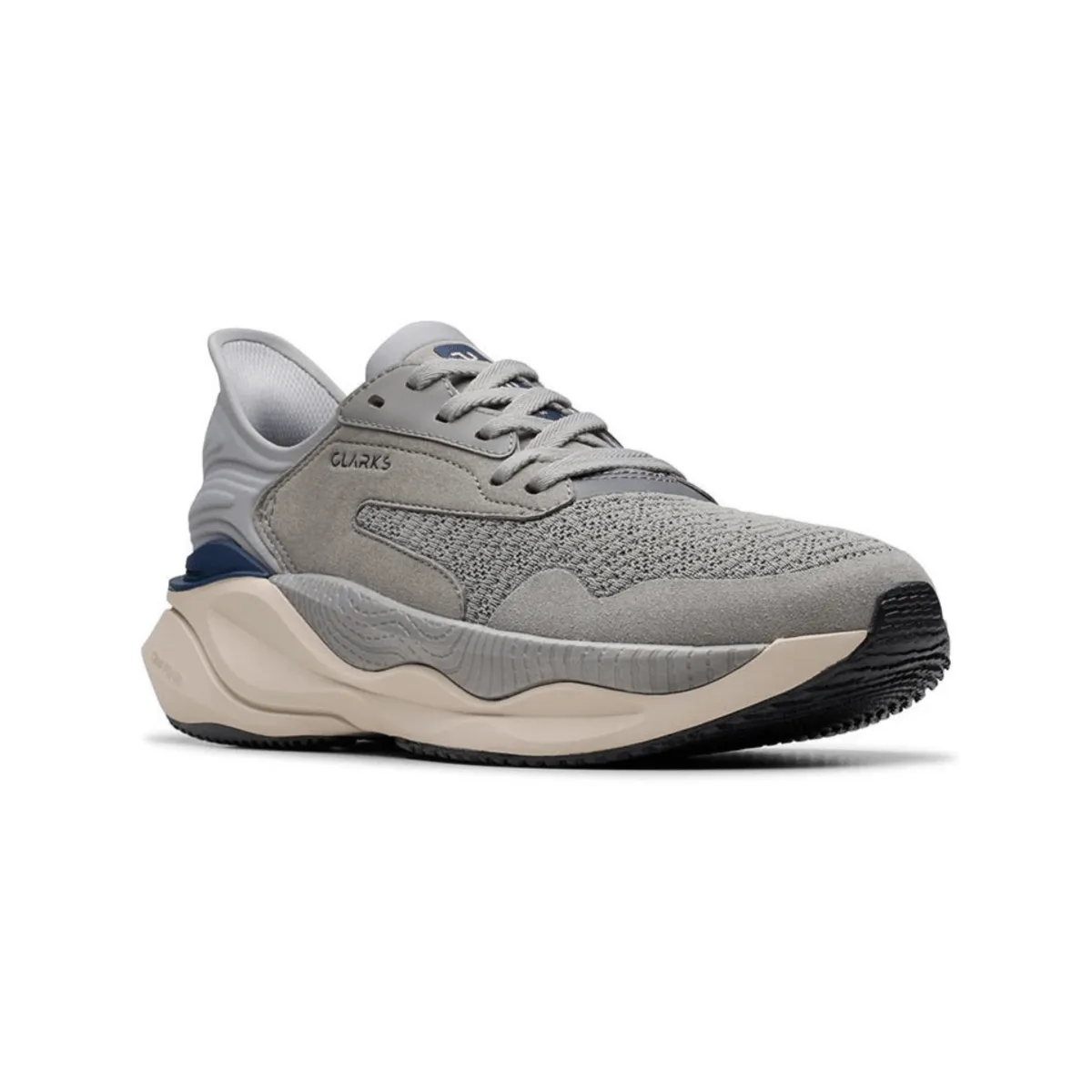 Quick Dress Clarks Men's Pace Grey Mesh