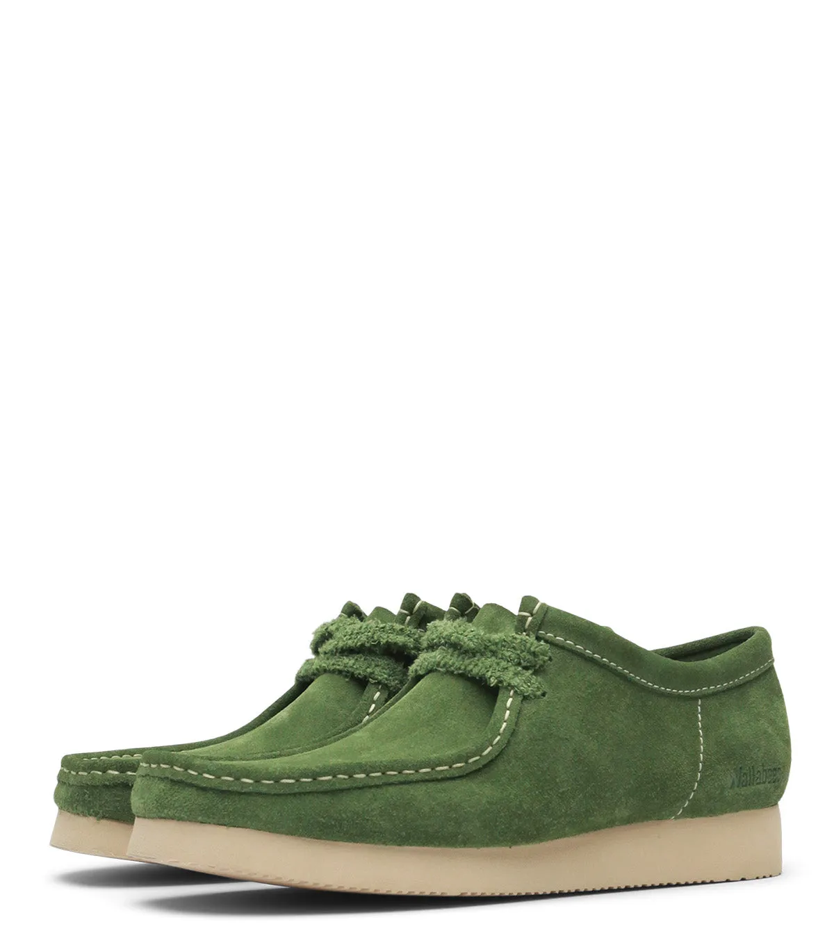 Multipurpose Clarks Wallabee 2604 Green