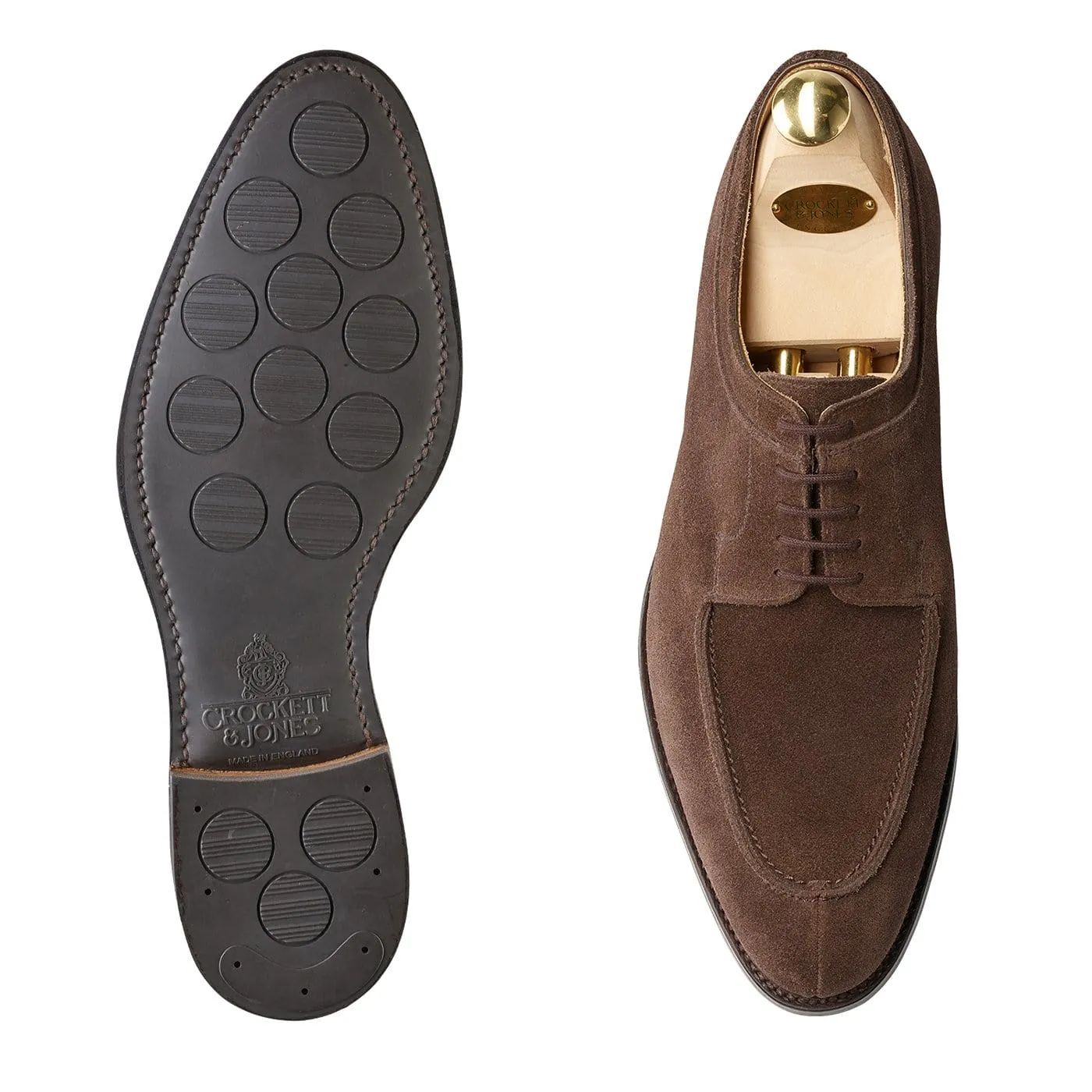 City Walks Hardwick Dark Brown Suede