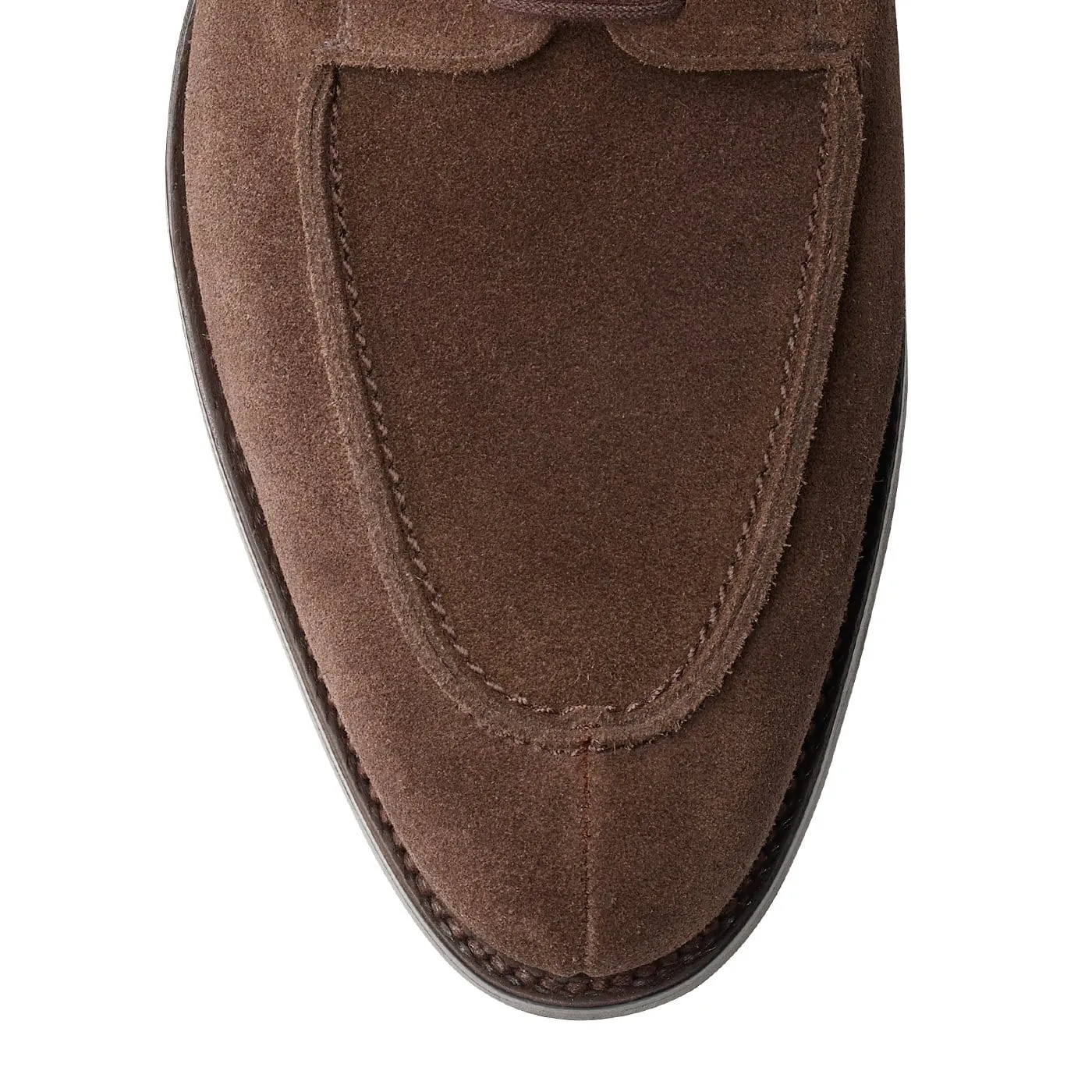 Balanced Comfort Sleek Sharp Look Hardwick Dark Brown Suede