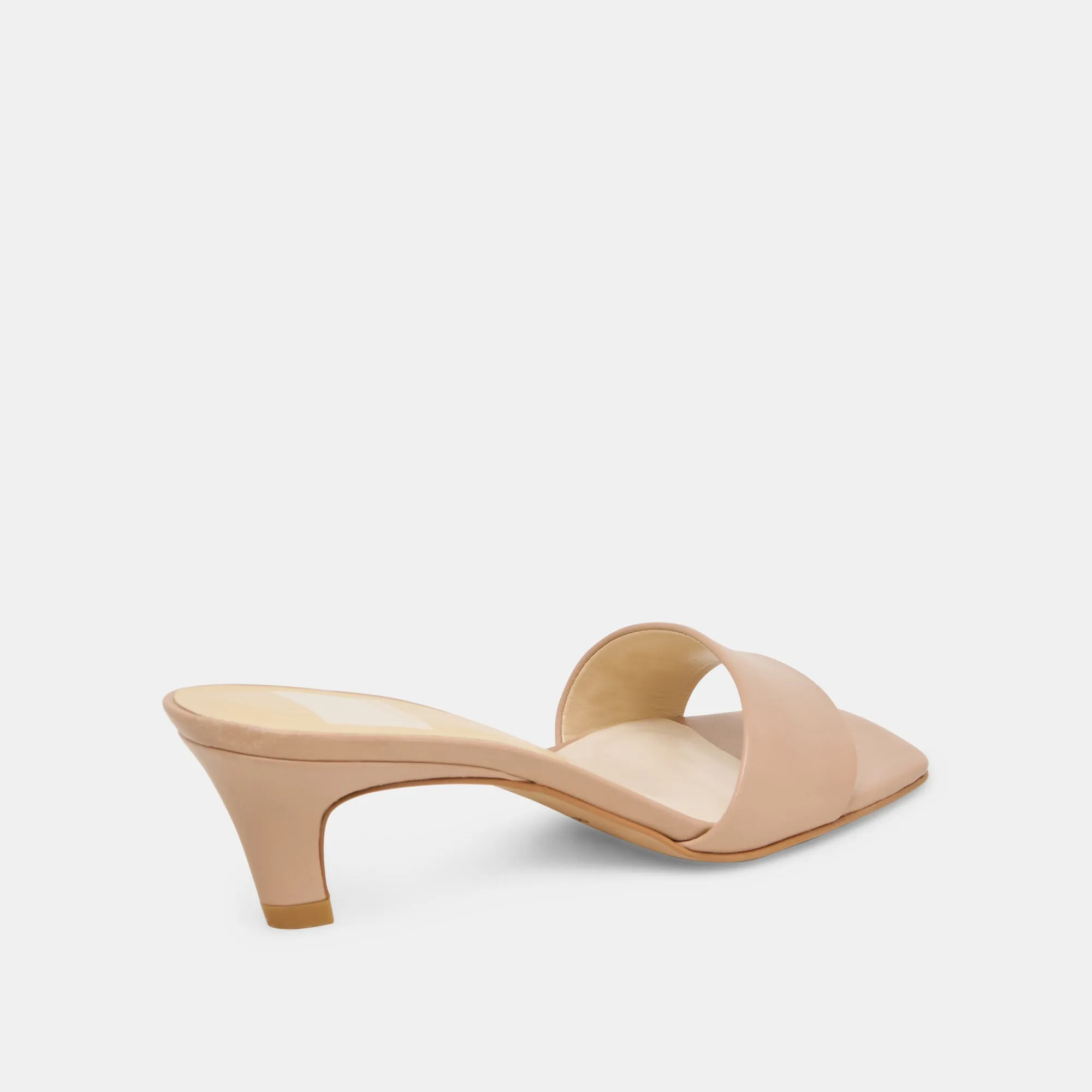 REXA HEELS LIGHT TAN LEATHER Quality