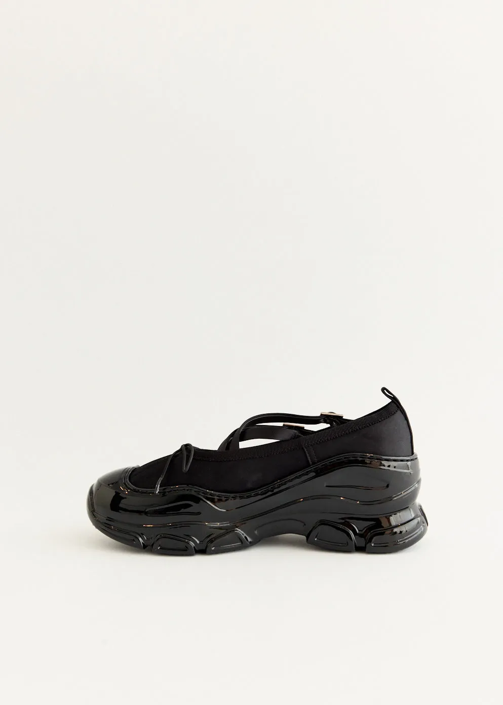 Classic Criss Cross Tracker Ballerinas Pull Tab Memory Foam