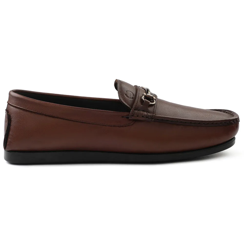 Healers Brown Casual Loafers For Men S201-01 By Liberty Fashionable Look