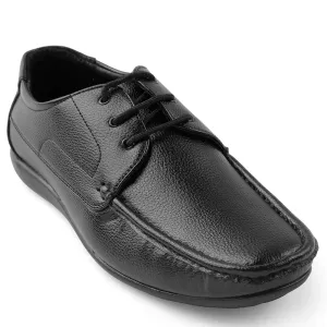 Urban Formal Fortune Black Lacing Formal Derby Shoes For Men HML-6E By Liberty