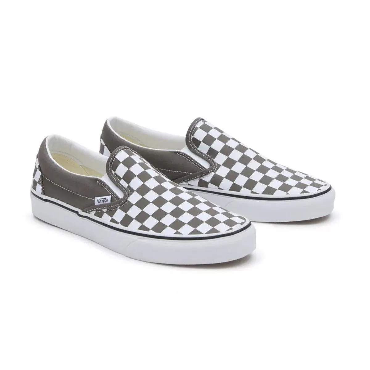 Casual Design Compression Resistant Foam Classic Slip-On Colour Theory Checkerboard 'Bungee Cord'