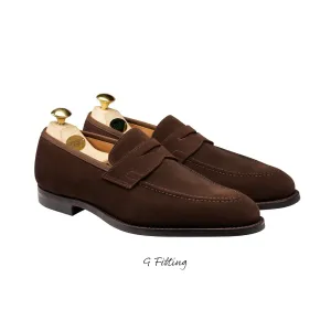 Sydney Dark Brown Suede (G Fitting) Forest Path Wide Path Lane