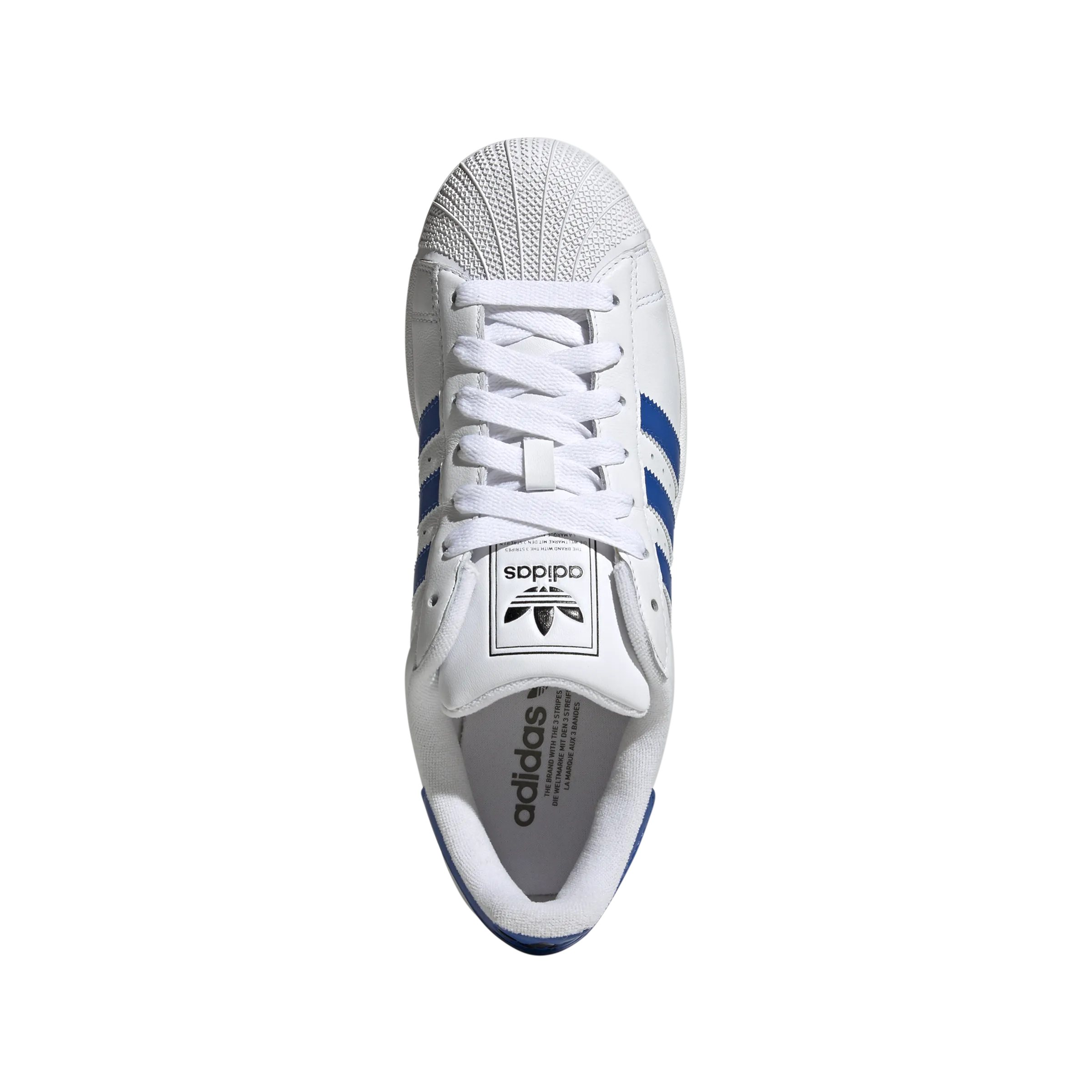 Superstar II 'White Blue' Synthetic Leather Blend