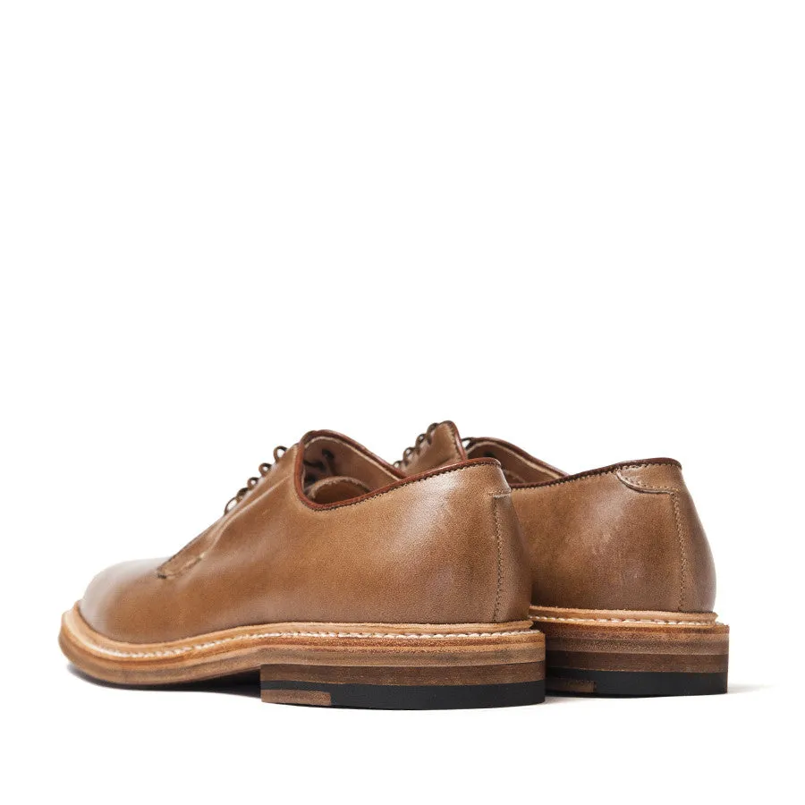 Alden Plain Toe Blucher Natural Chromexcel Padded Tongue Snow Path