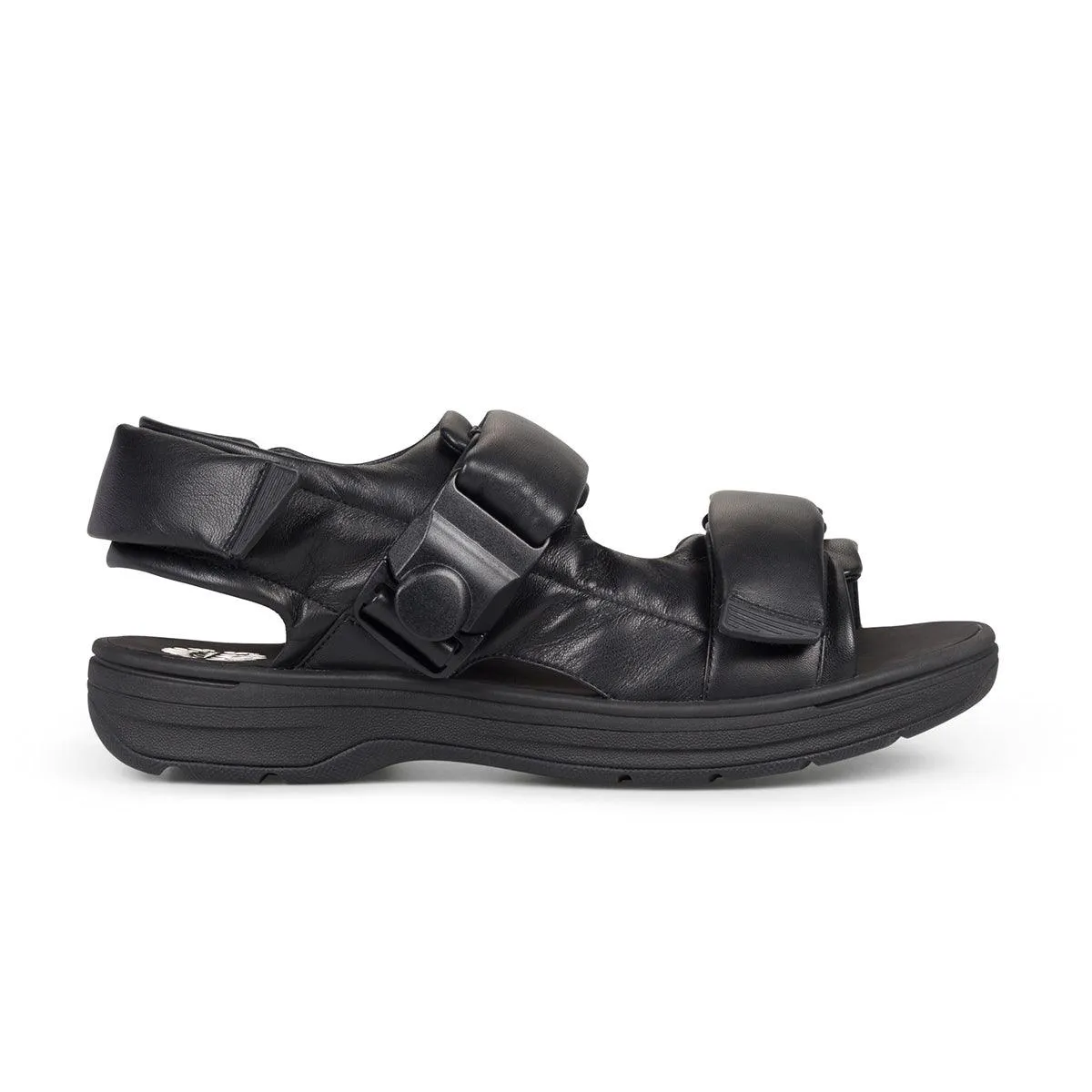  Martine Rose Sandal 'Black Leather' Kinetic Motion Engine
