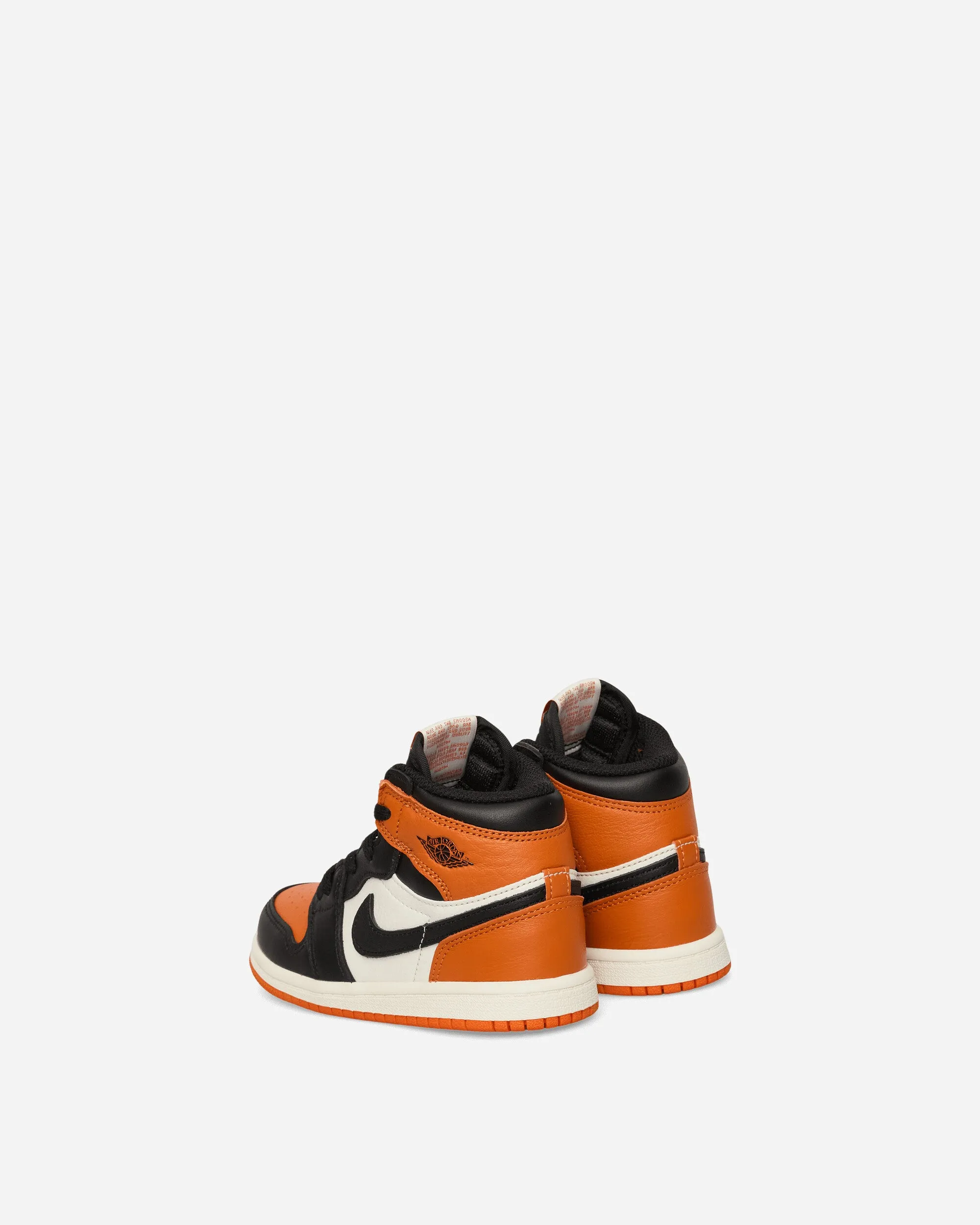 Throw Hike Flexible Steps Air Jordan 1 High OG (TD) Sneakers Shattered Backboard
