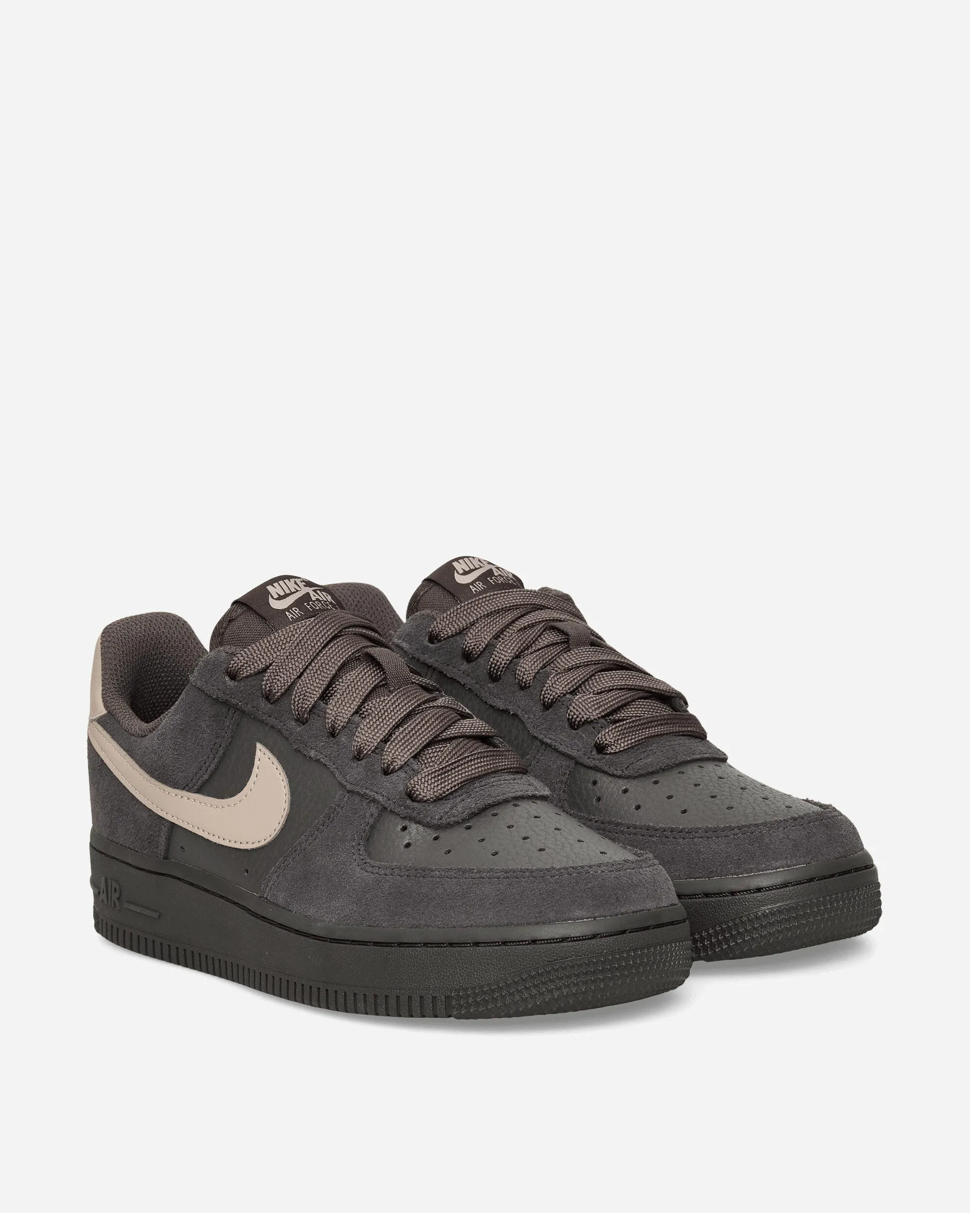 Mesh Upper Women's Air Force 1 Low Sneakers Medium Ash / Off-Noir / Malt