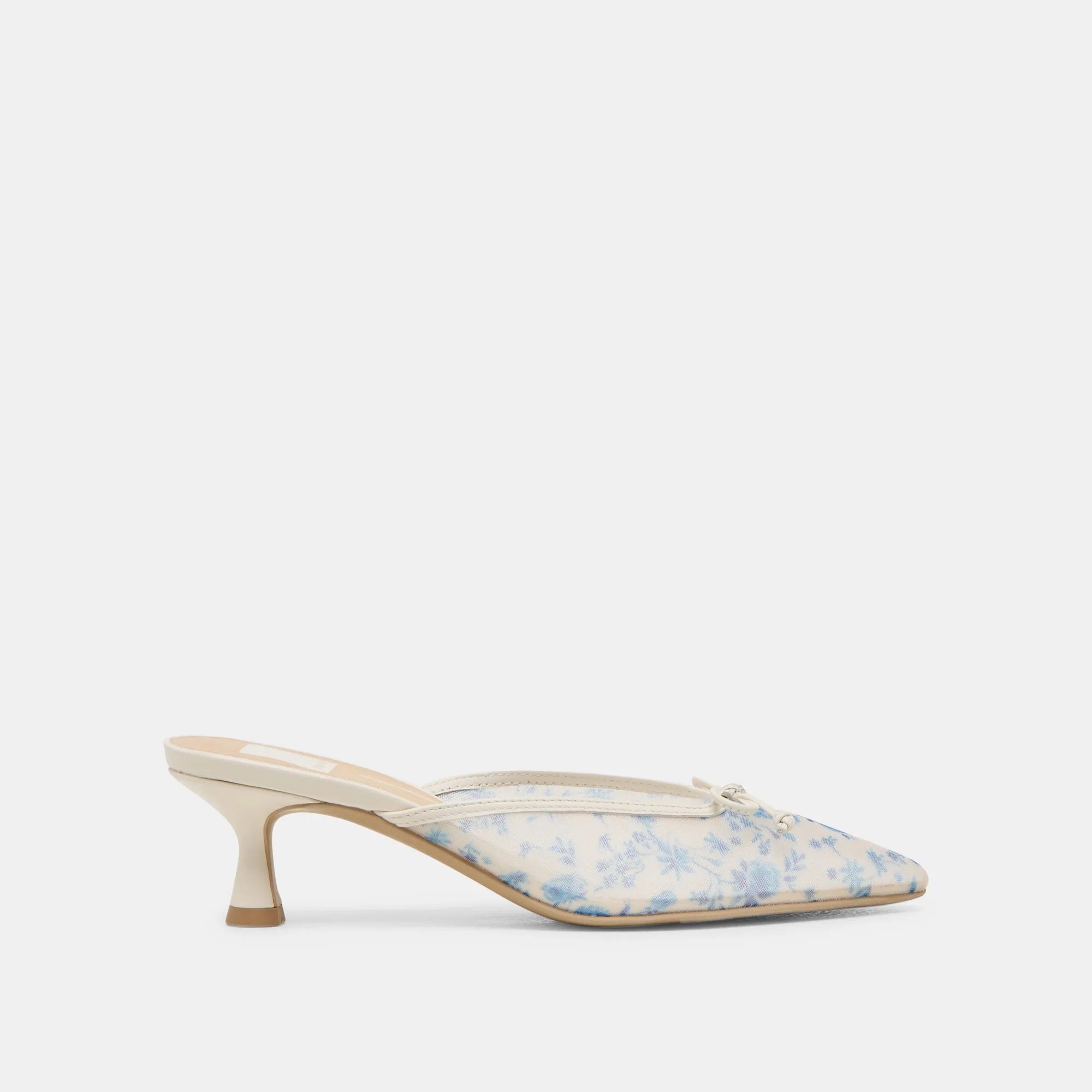 CLEO HEELS BLUE FLORAL MESH Energy return