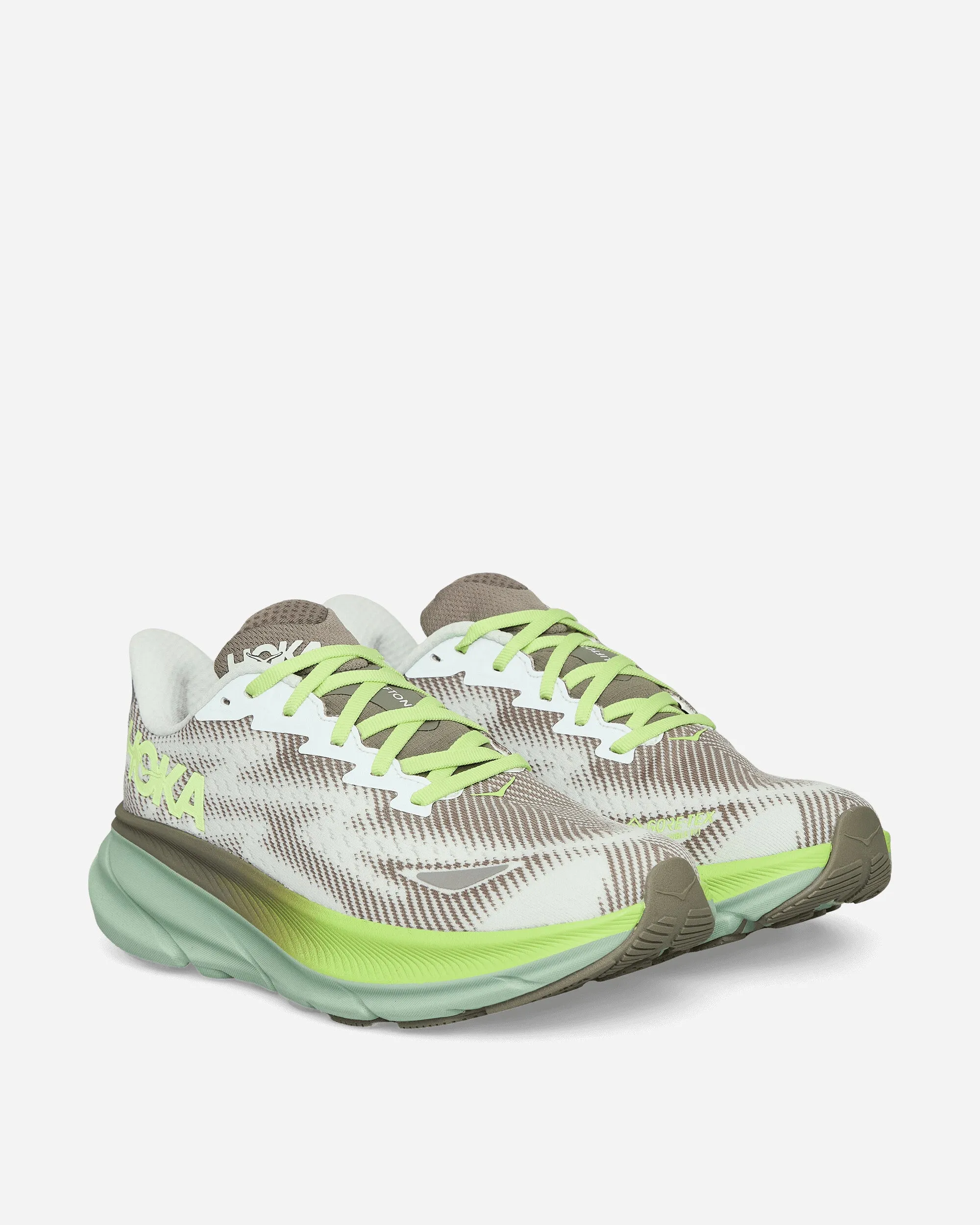 Clifton 9 GORE-TEX Sneakers Slate / Aloe Vera Memory   foam Float Feel