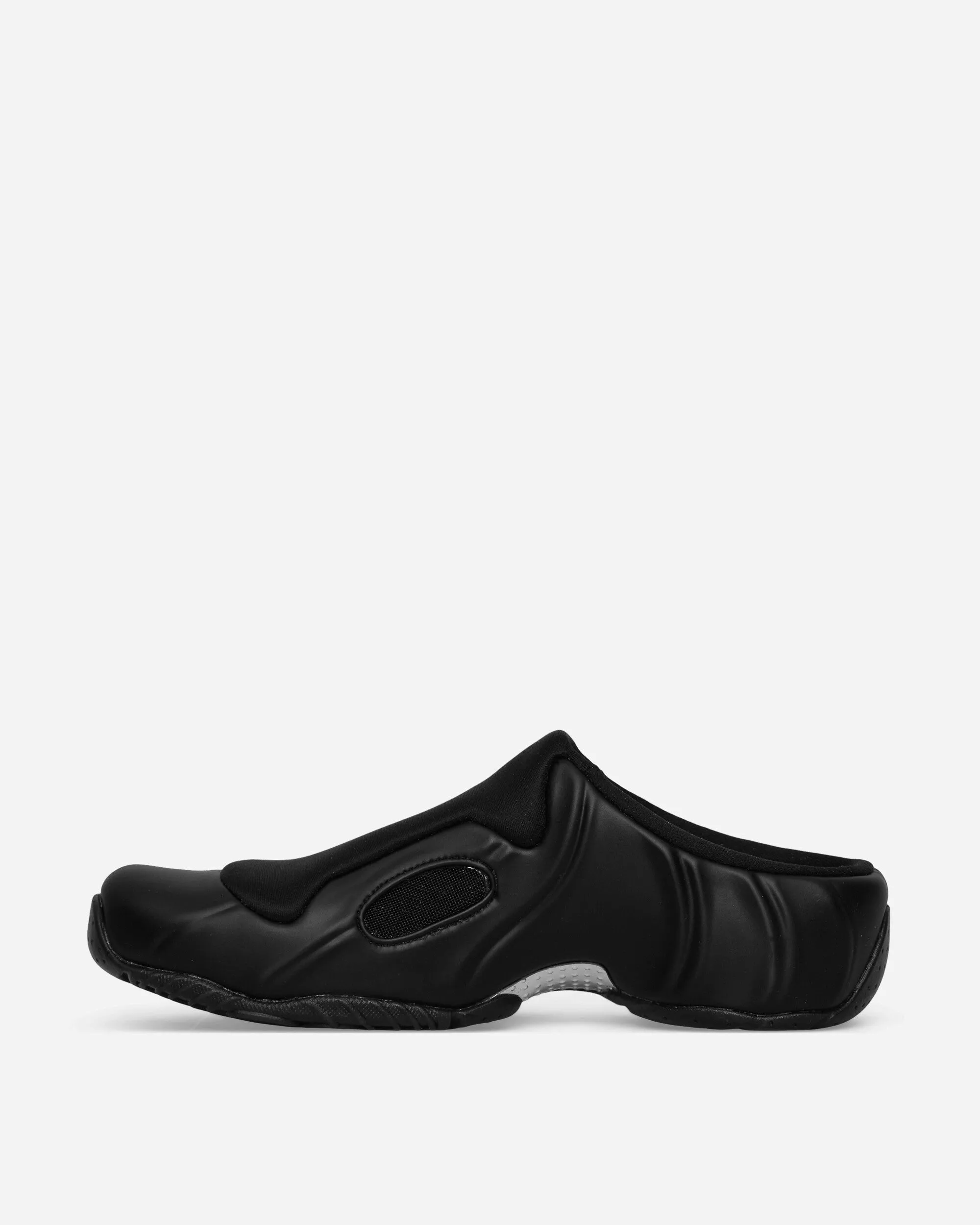 Clogposite Mules Black / Metallic Silver Casual Days