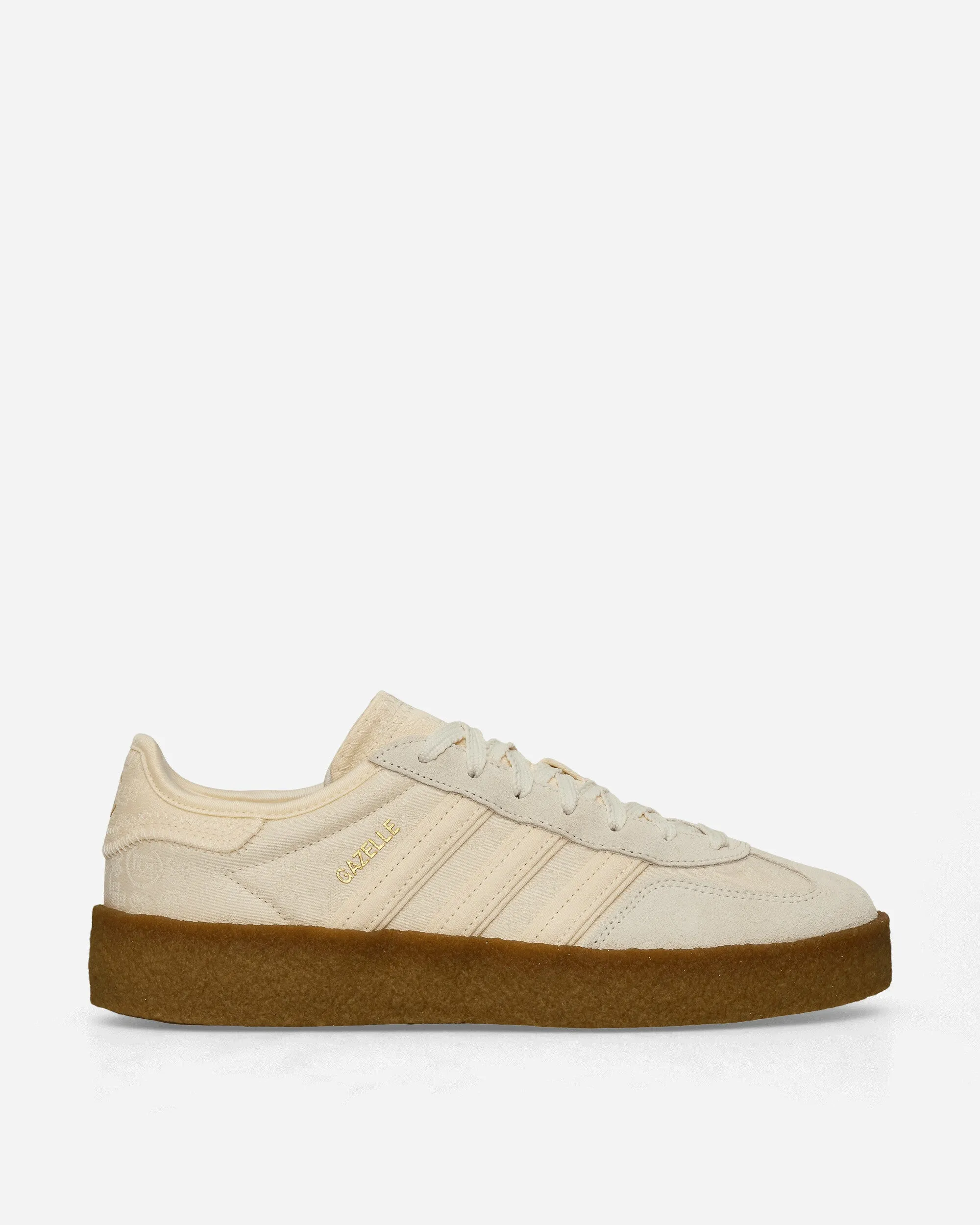 Flexible CLOT by Edison Chen Gazelle Sneakers Cream White / Core White