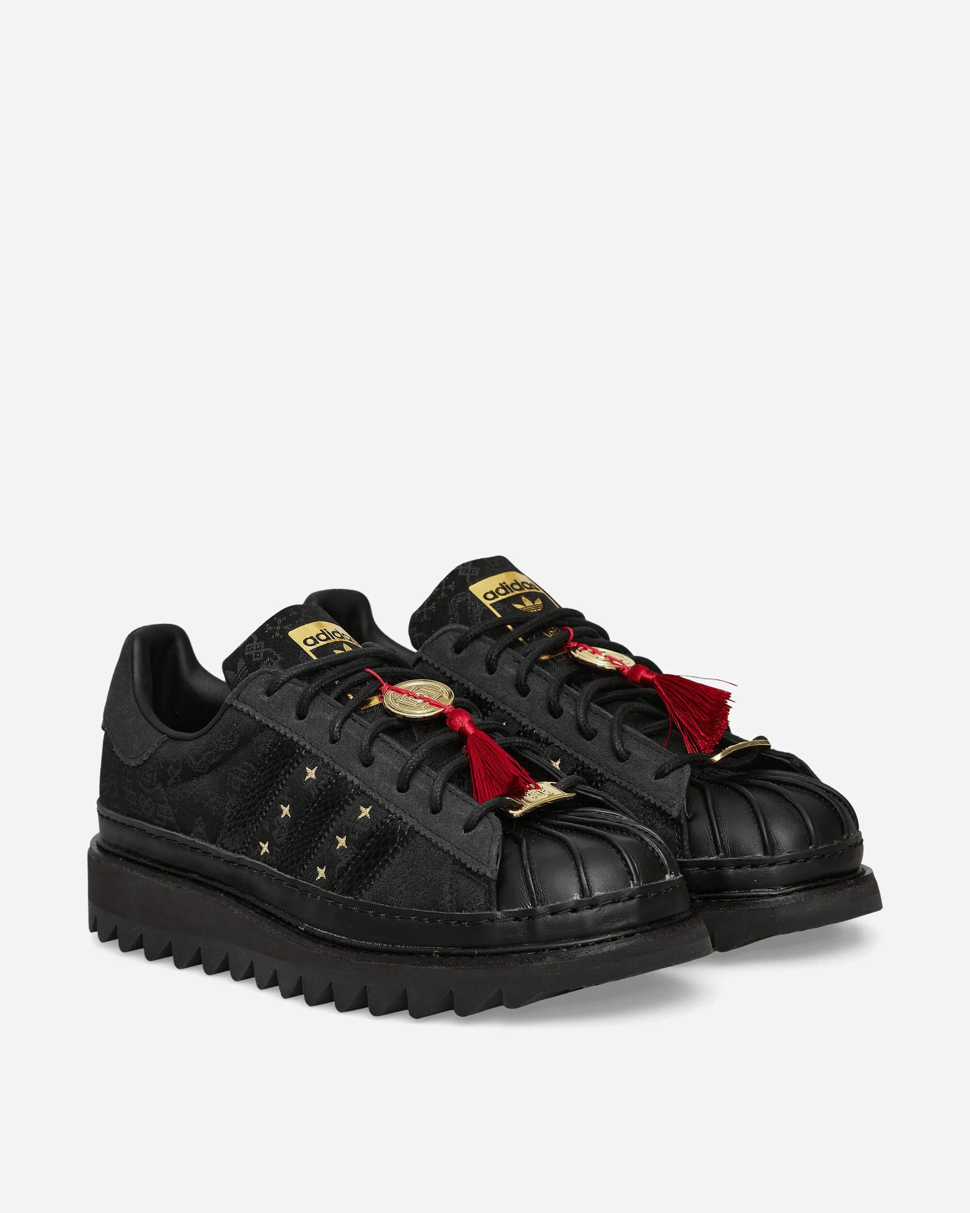 CLOT By Edison Chen Superstar Sneakers Core Black Summer Wear